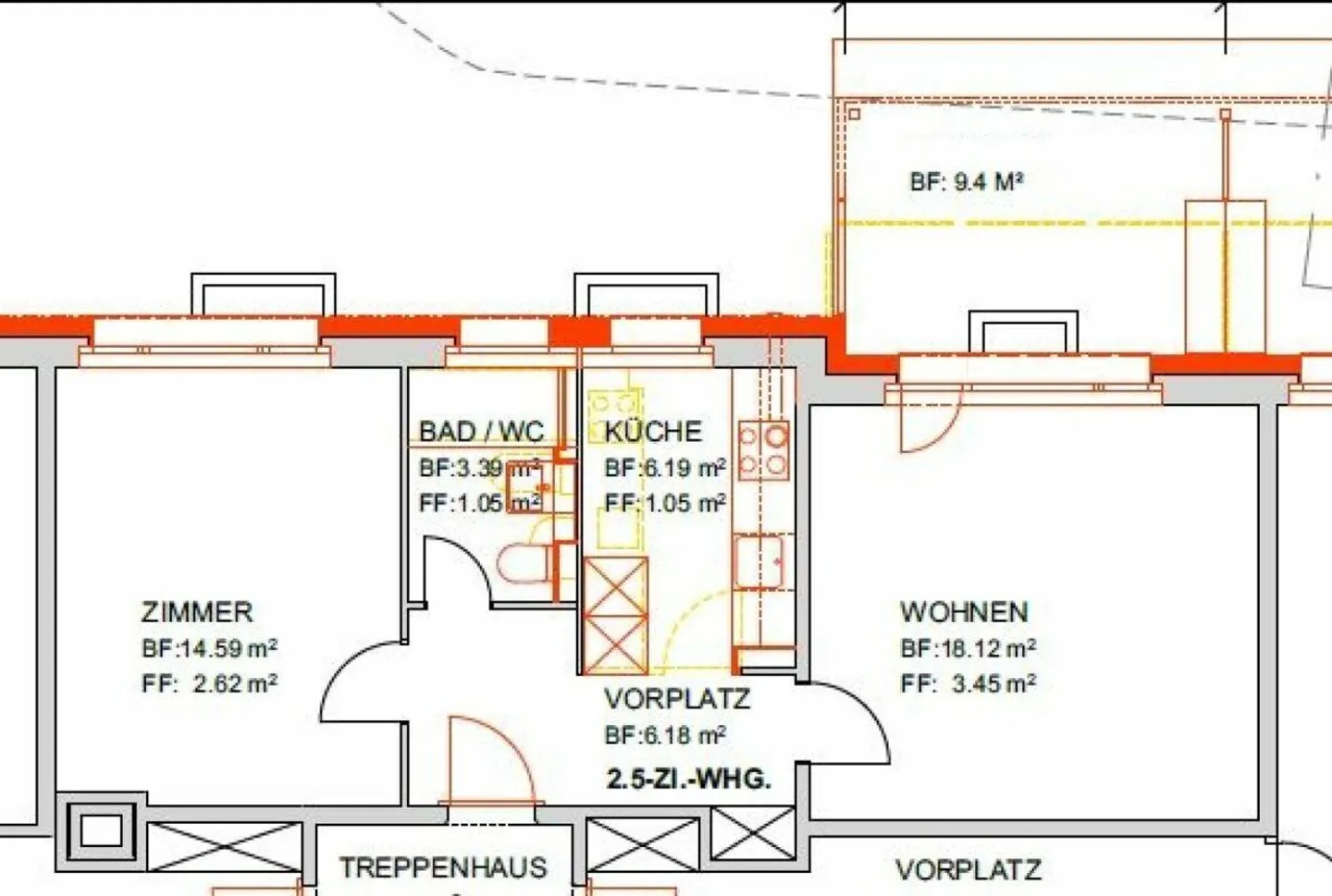appartement lumineux de 2 pièces avec balcon ensoleillé - Photo 7 sur 7