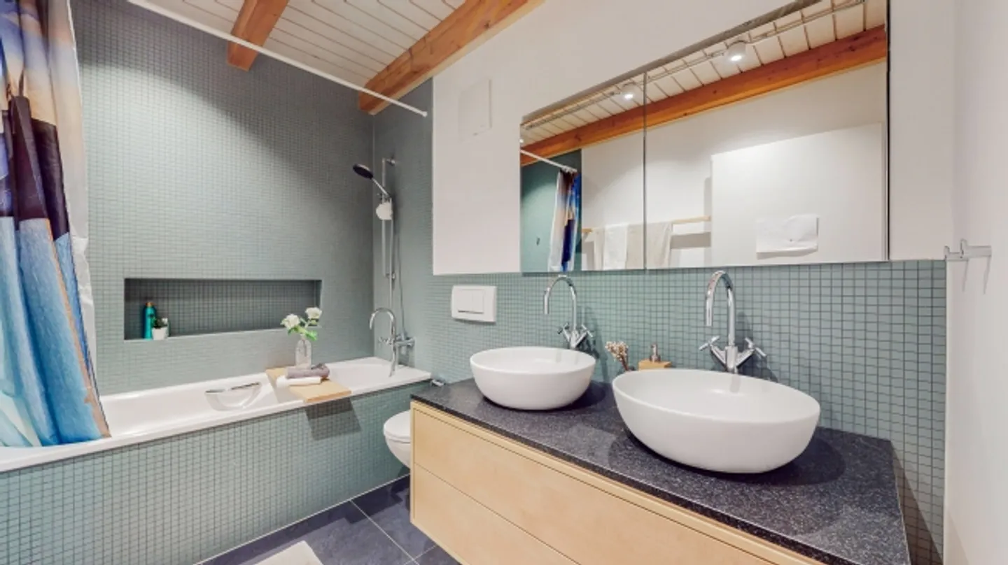 SPAZIO ABITATIVO MODERNO SOTTO IL TETTO CON 2 PIANI E TERRAZZA - Foto 6 di 8