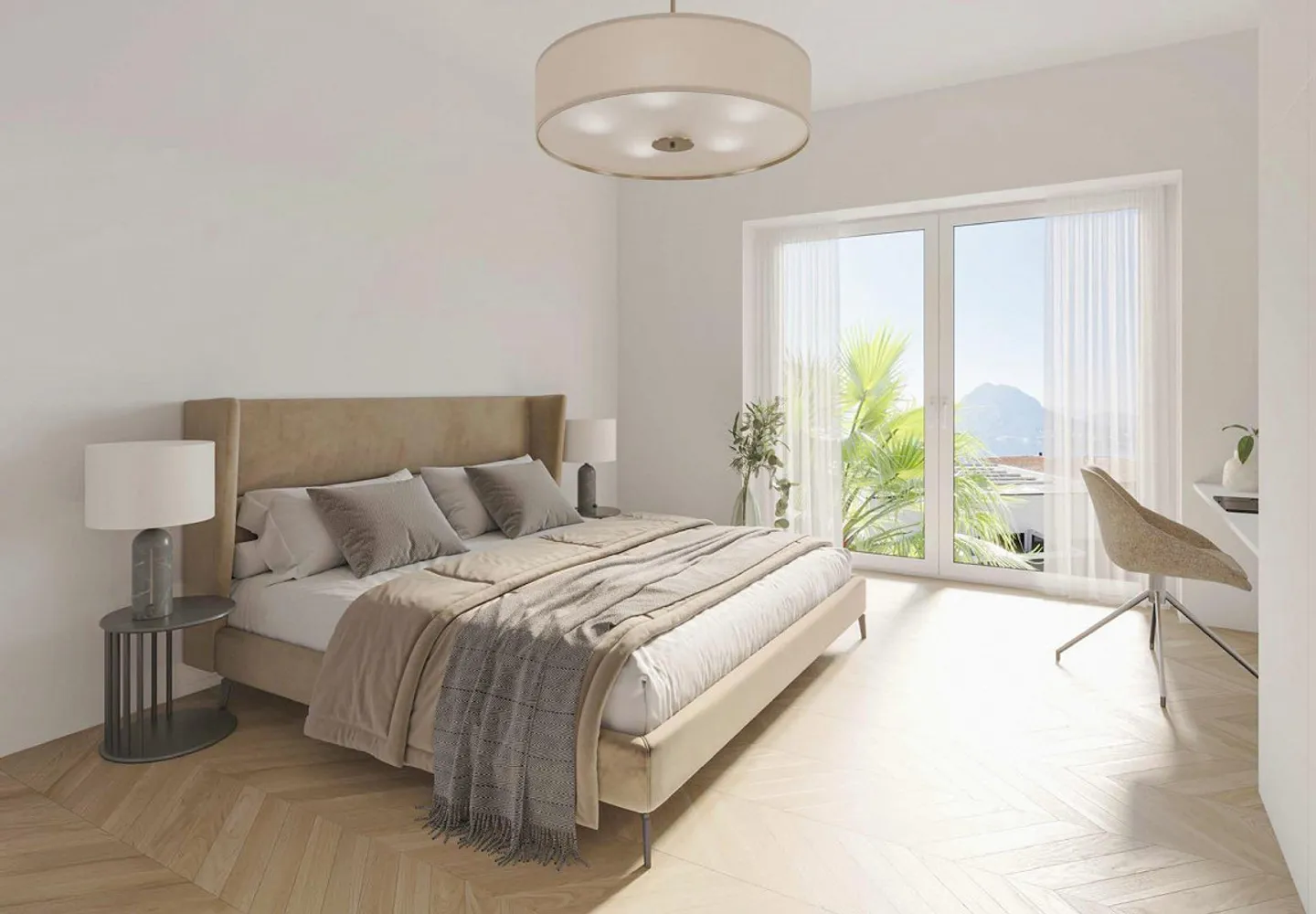 Magnifico duplex con 6,5 camere e giardino a Castagnola - Foto 2 di 6