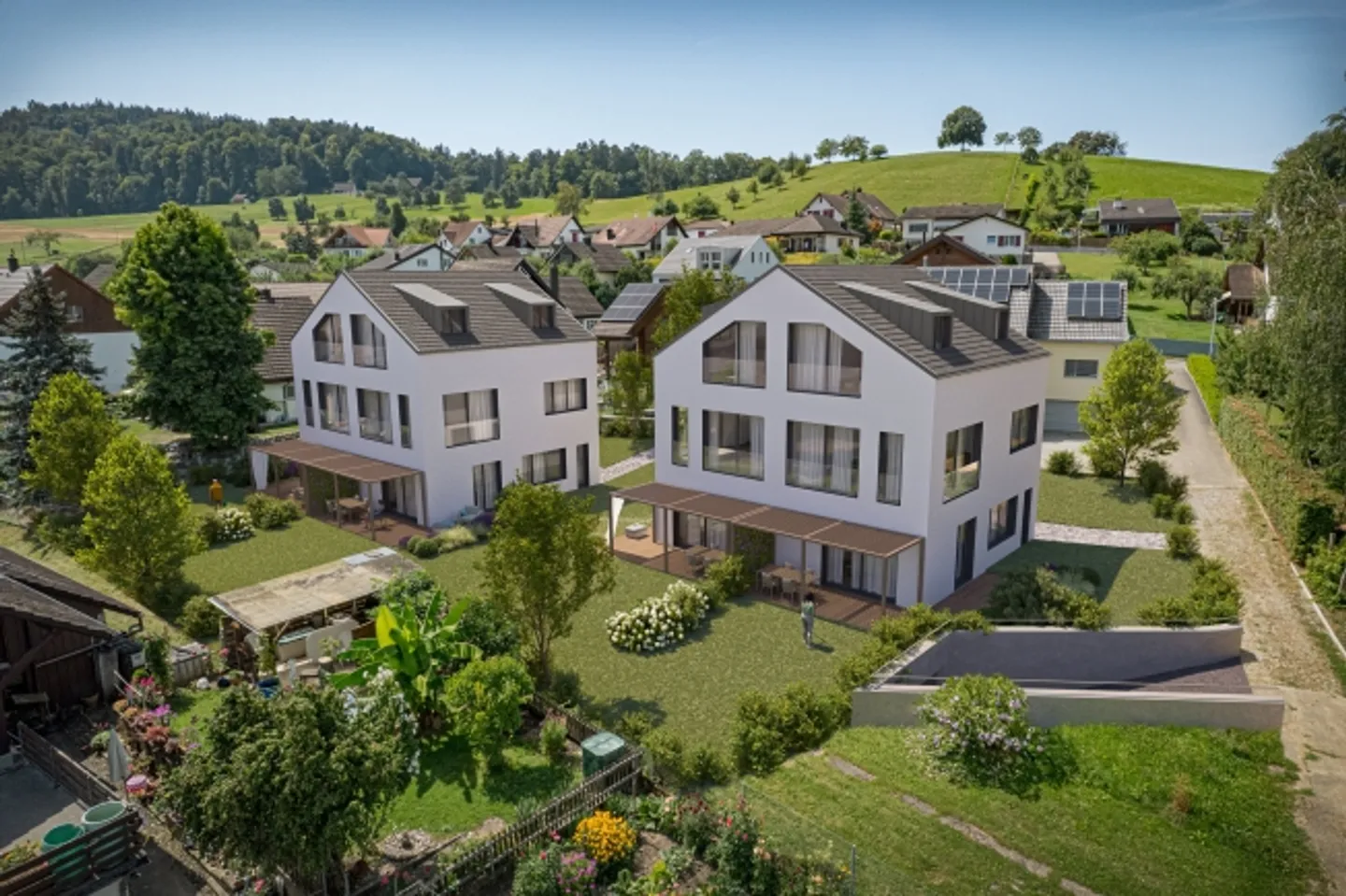 TERRENO EDIFICABILE ATTRAENTE A WEIACH CON 1.157 M² E STUDIO DI PROGETTO - Foto 1 di 8