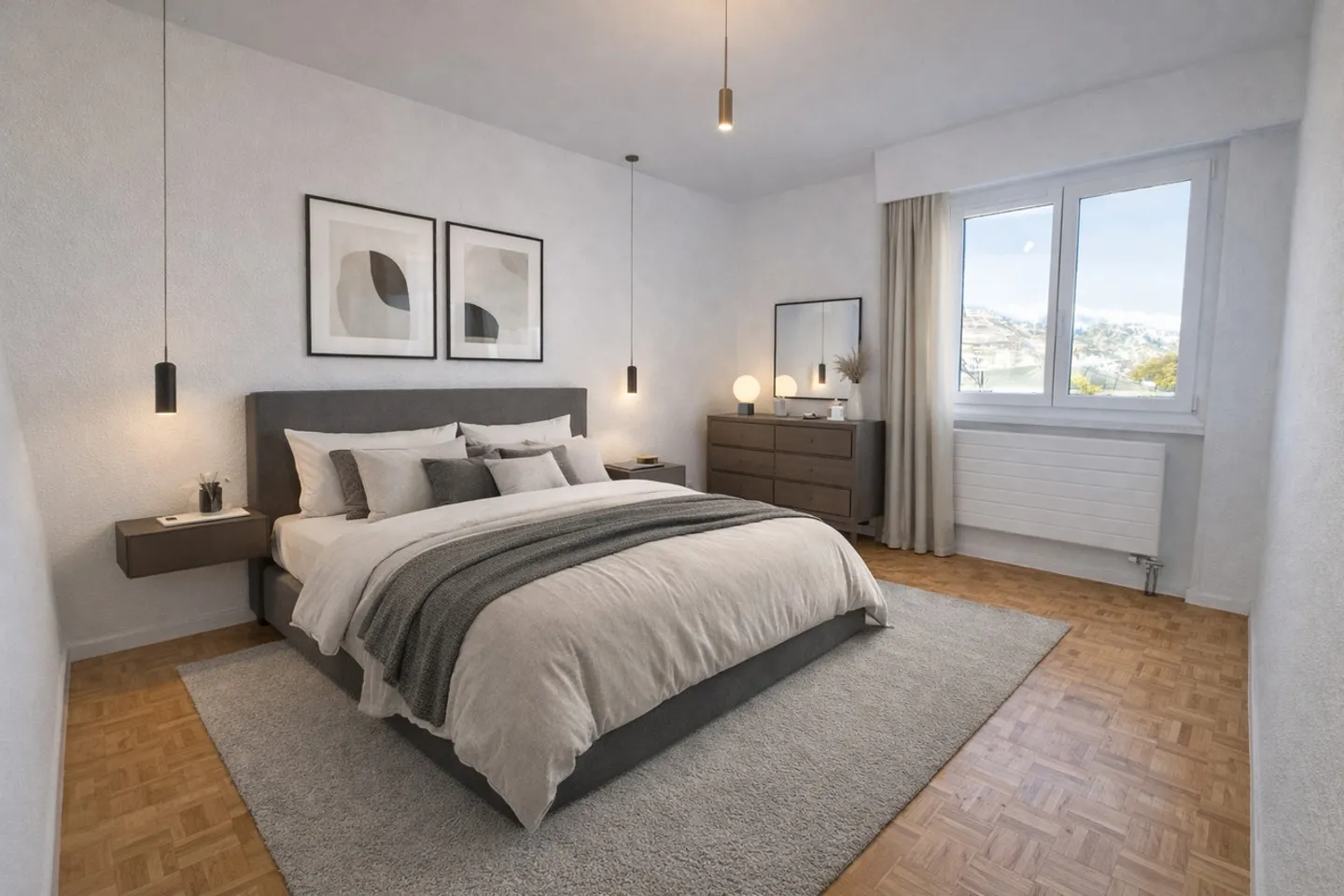 Spacious 4.5 rooms with balcony - Photo 8 of 11