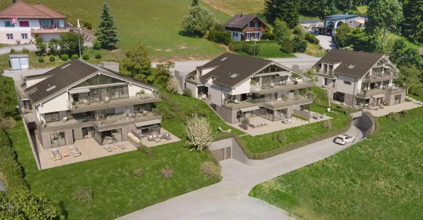 Promotion: La Petite Corniche die Brücke Wohnung Los A 2 von 2,5 p - Foto 1 von 4