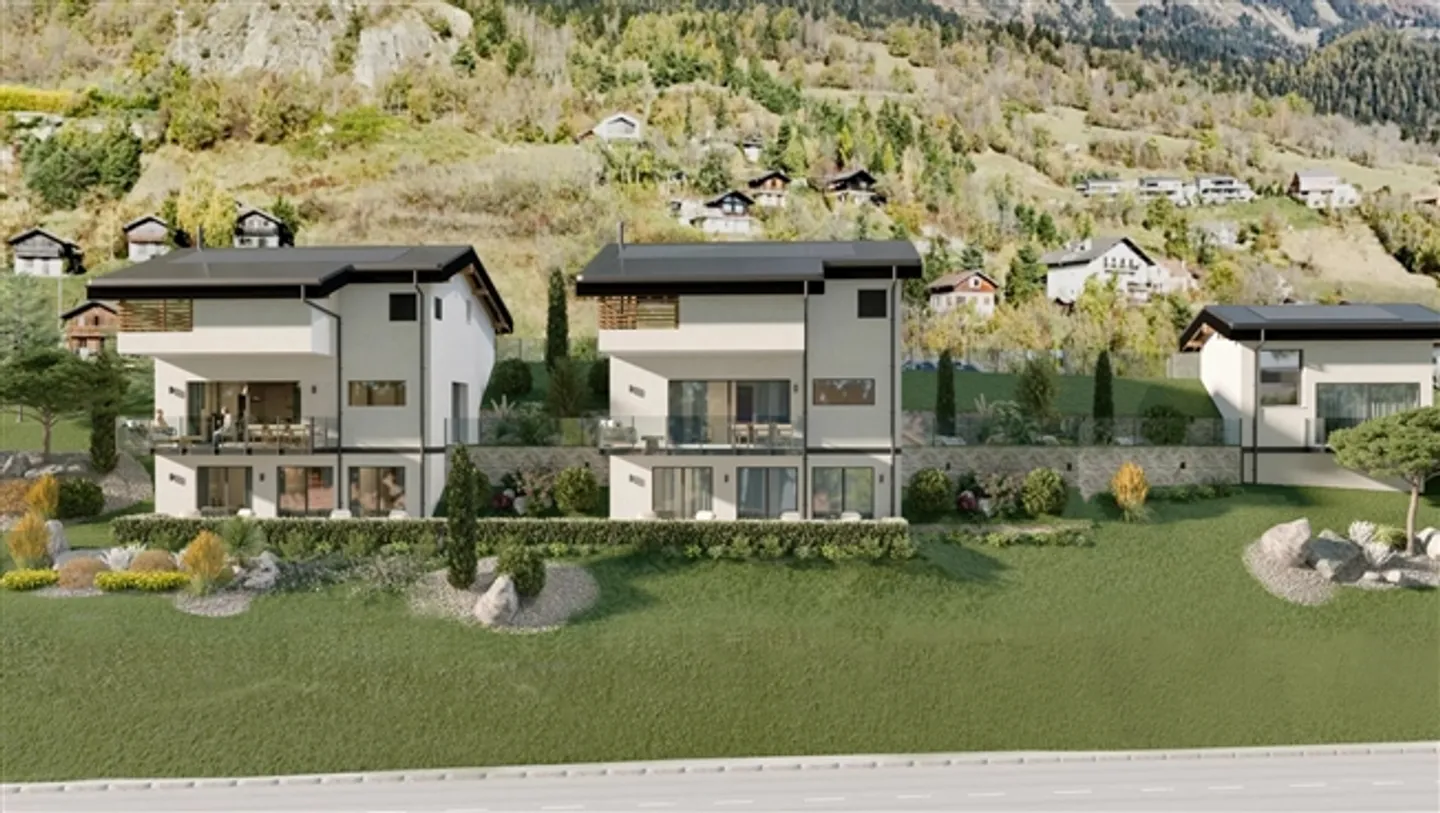 New Development - New Villas in Ayent - Building Permit in Effect - Photo 1 of 11