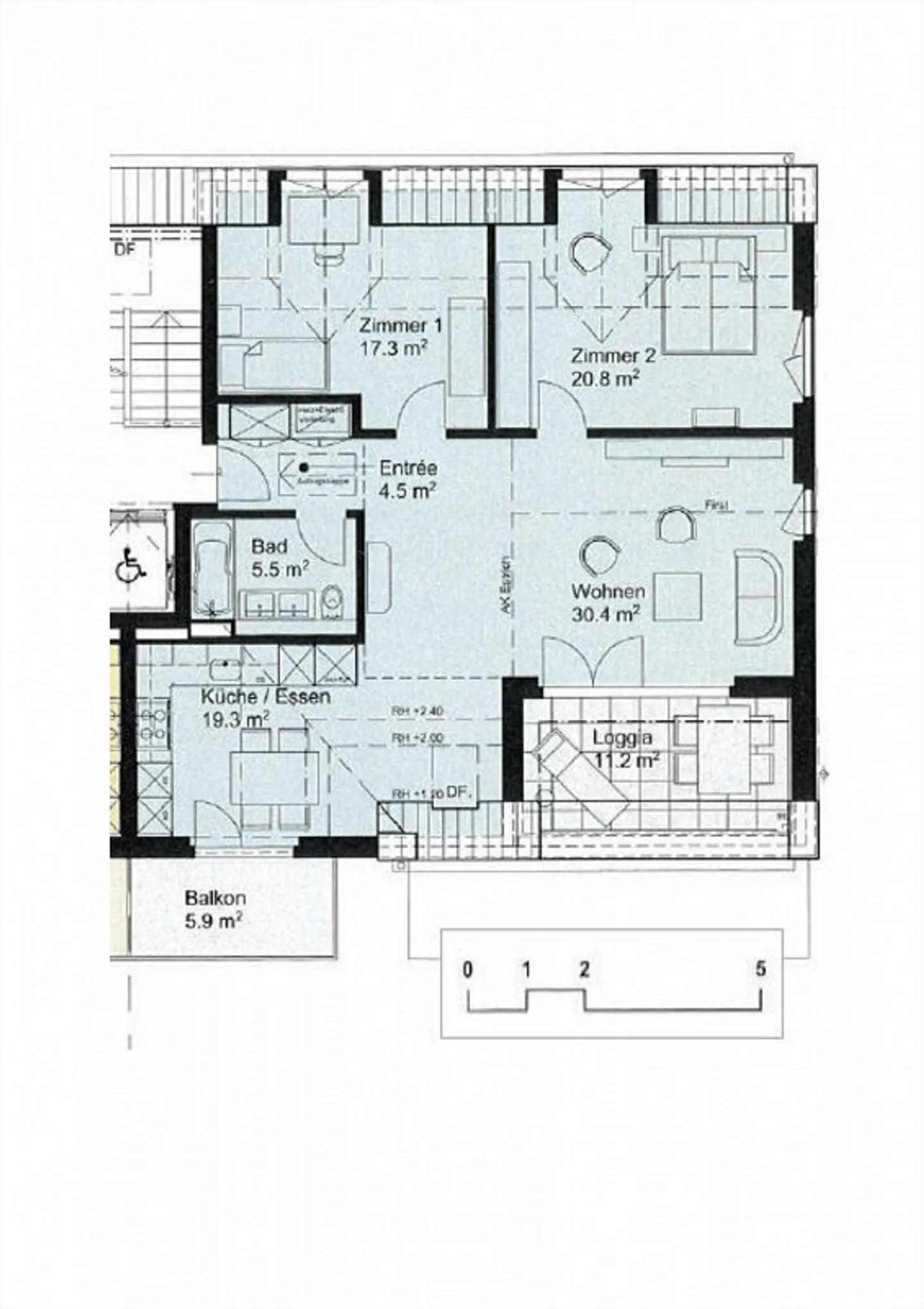 Charmante 3.5 Zimmer-Dachwohnung an ruhiger Lage - Foto 11 von 11