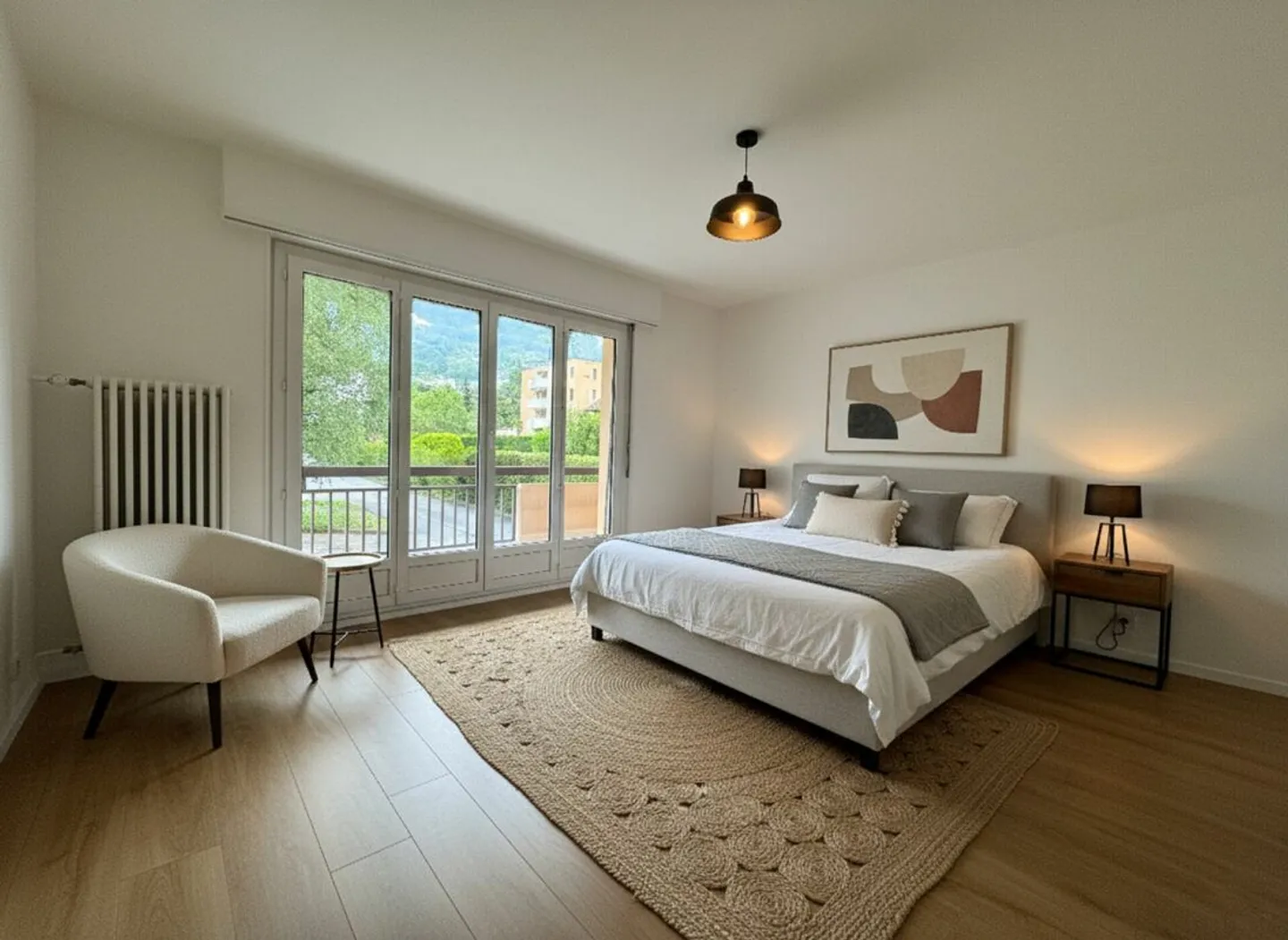 Wohnung mit 4,5 Zimmern, renoviertem Balkon und vermietet - Foto 7 von 18