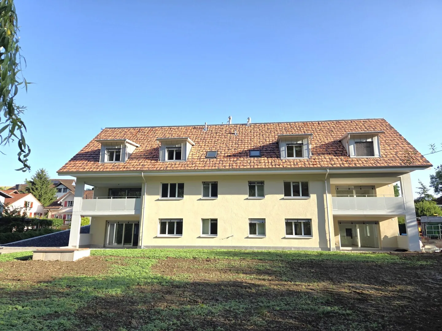 À vendre appartement de 3½ pièces, à Maugwilerstrasse 40 à 9552 Maugwil près de Bronschhofen / 103 m2 de surface habitable, emplacement proche de la nature / taux d'imposition 9500 Wil ! - Photo 1 sur 13