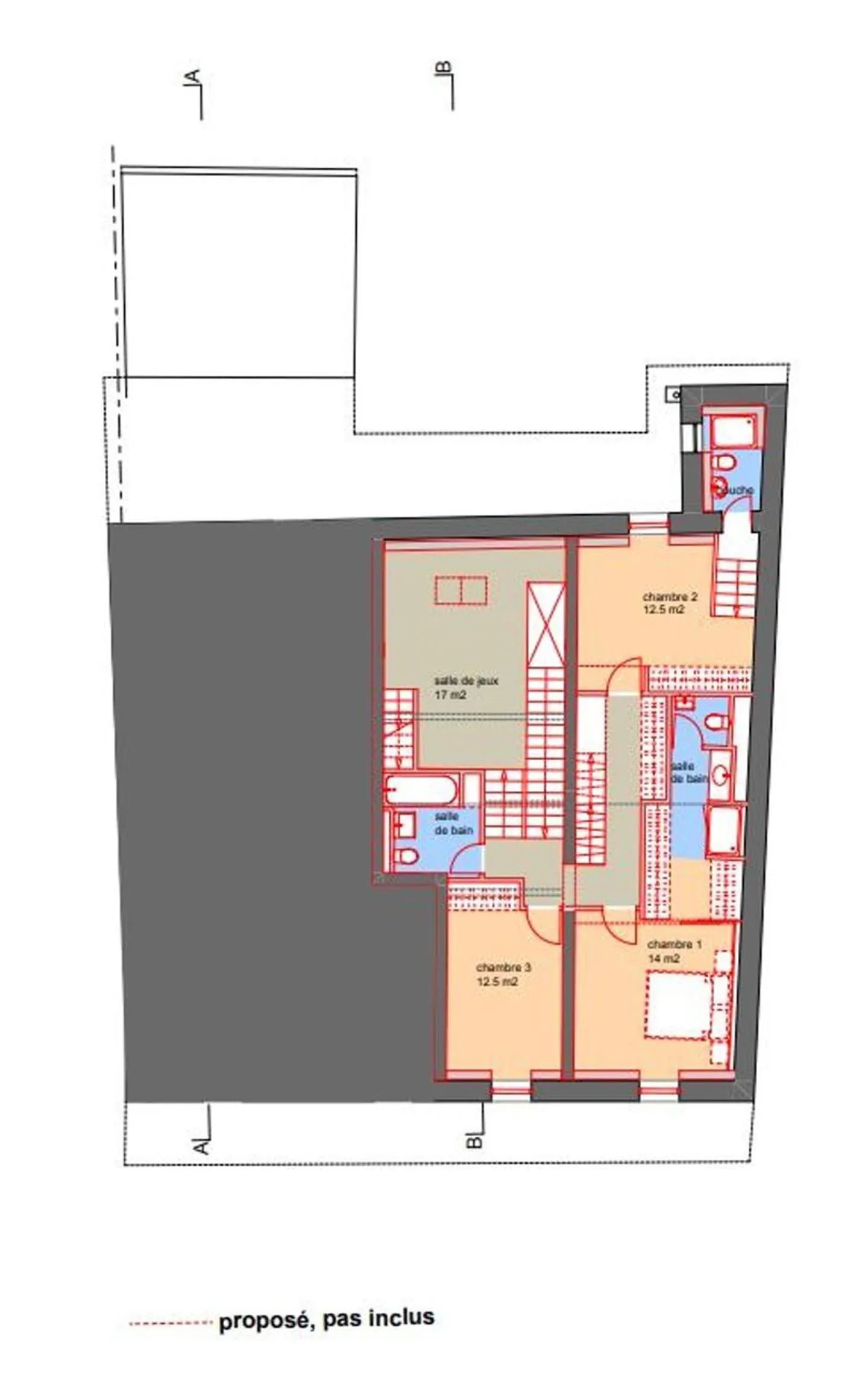 The Grange of Moulin Roget - Promotion of 2 contiguous villas - Lot A - Photo 5 of 11