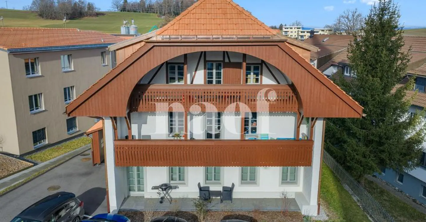 Immeuble mixte à Vuisternens - Photo 2 sur 8