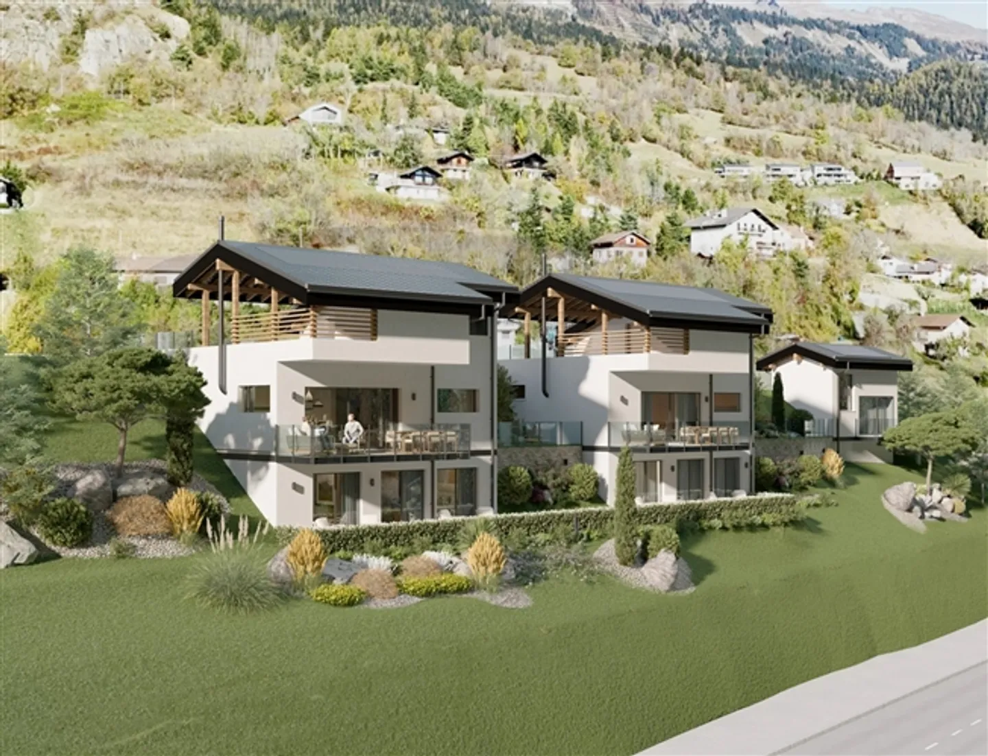 New Development - New Villas in Ayent - Building Permit in Effect - Photo 2 of 11