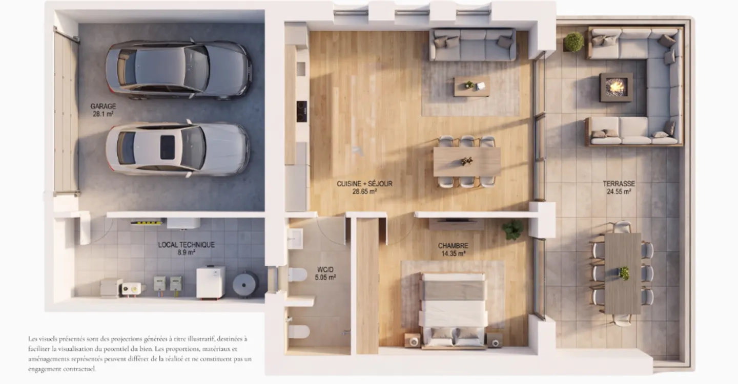 Maison transformable à Gruyères - Photo 1 sur 4