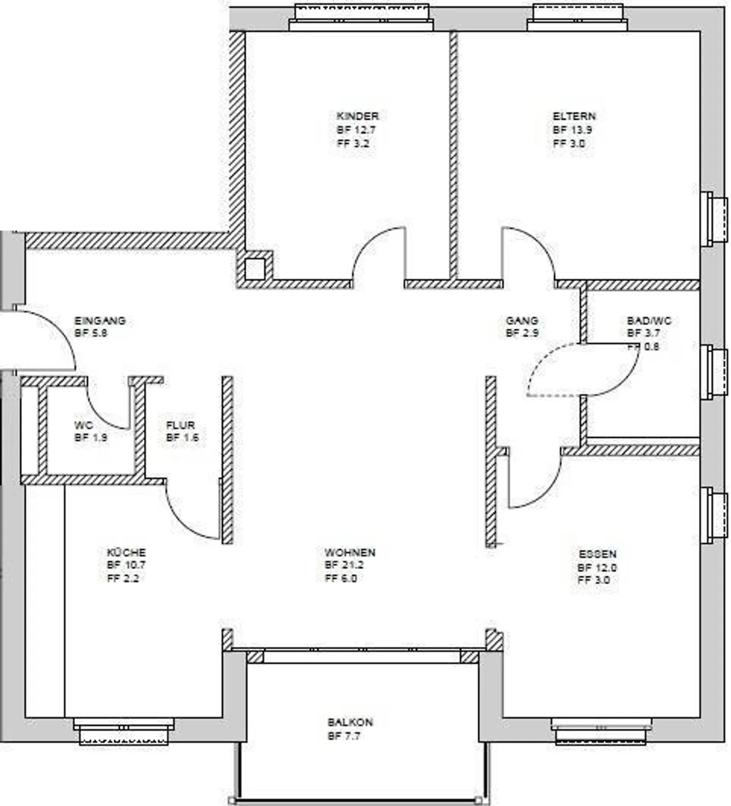 Charmante Wohnung mit Balkon - Foto 10 von 10