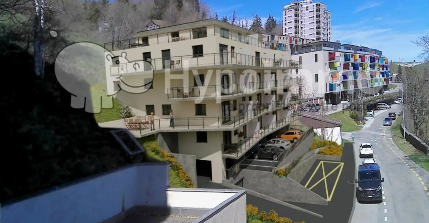 Les Terrasses du Verger - Herrliche 4,5-Zimmer-Wohnung (Los 37) - Foto 2 von 5