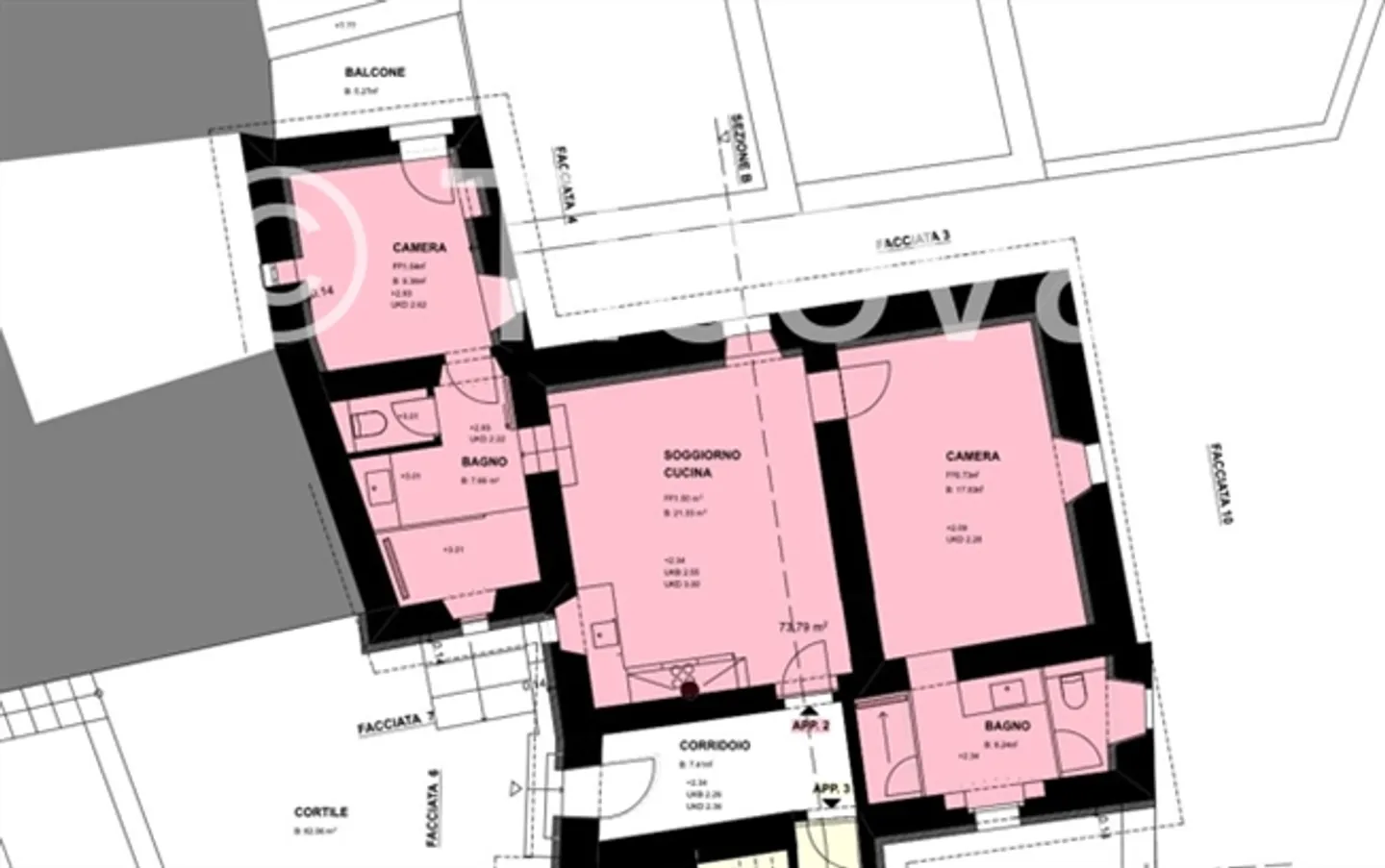 3.5 Rooms in the Heart of Soresina with Shared Garden - Photo 15 of 15