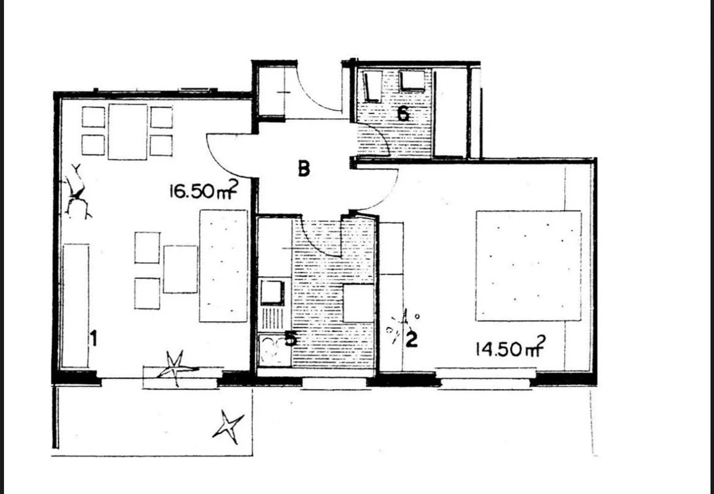 Modernes 2-Zimmer-Apartment mit Balkon - Foto 6 von 6