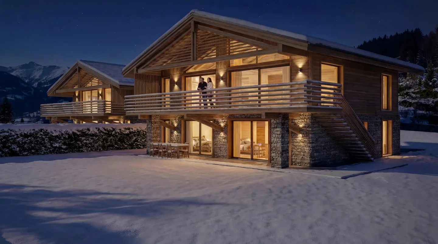 Chalet de Luxe à Lens - Photo 1 sur 11