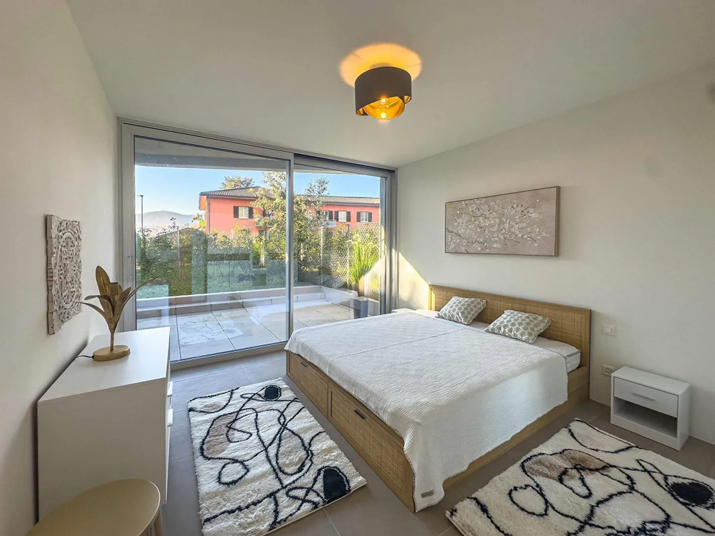 2.5 locali arredato con giardino a Viganello - Foto 5 di 9