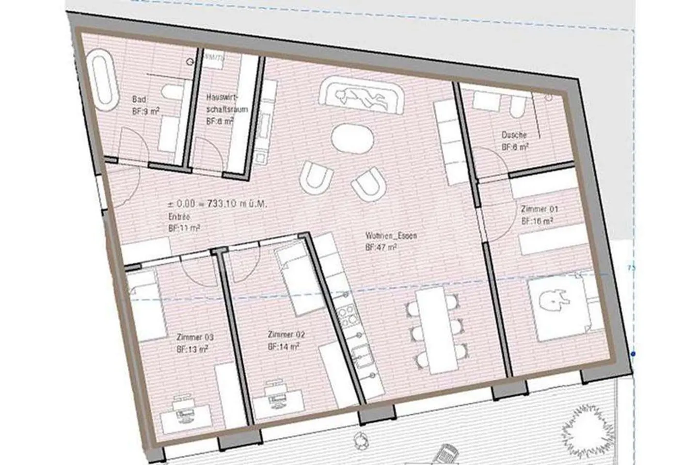 Vivere sulla pendenza soleggiata Nuova costruzione "Casa Nido": Appartamento di 4 ½ stanze n. 5 - Residenza principale o secondaria - Foto 5 di 5