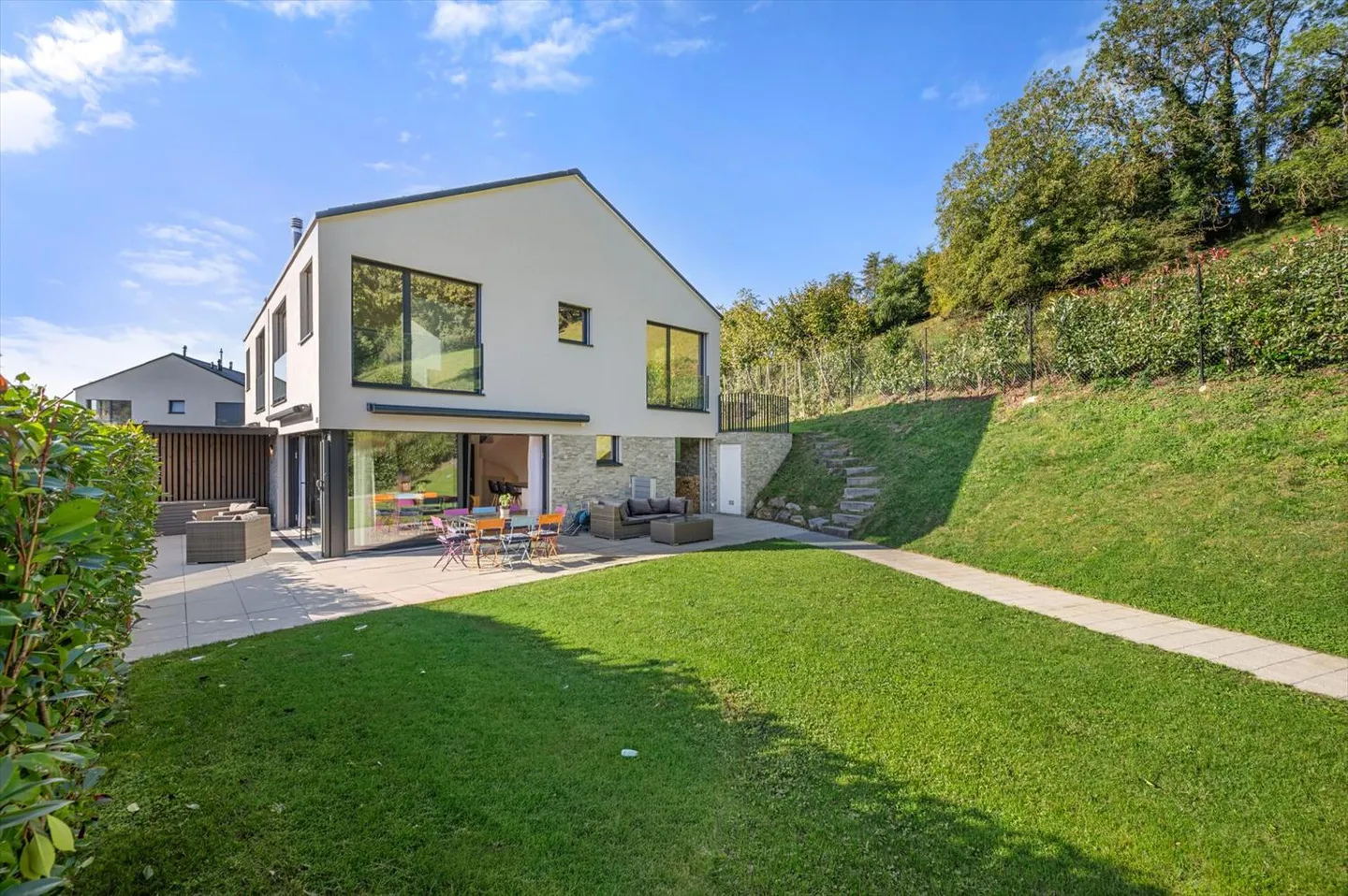 Guaranteed heartthrob, Magnificent 4.5-room luxury villa in Jongny - Photo 5 of 13