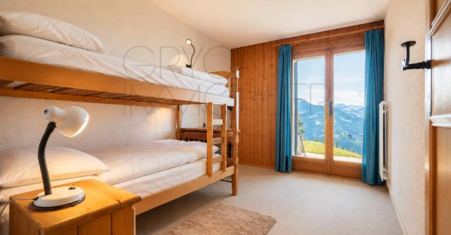 3,5-Zimmer-Wohnung in Gryon mit 47 m² Terrasse - Foto 4 von 13