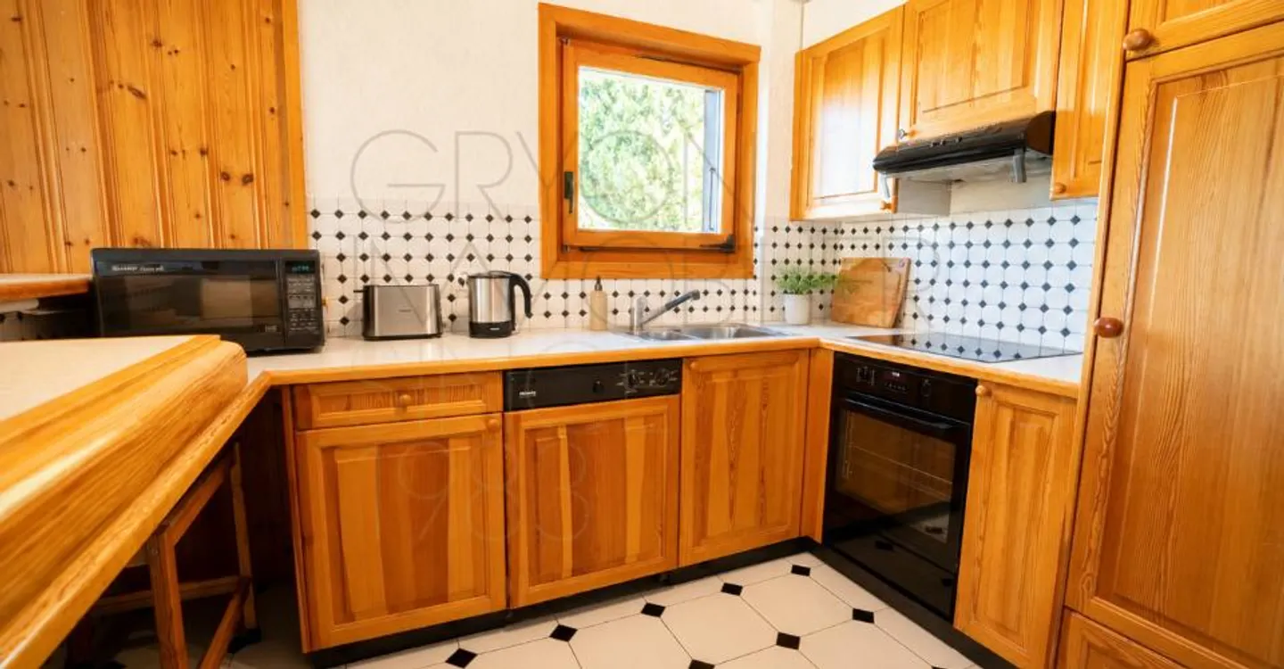 3,5-Zimmer-Wohnung in Gryon mit 47 m² Terrasse - Foto 10 von 13