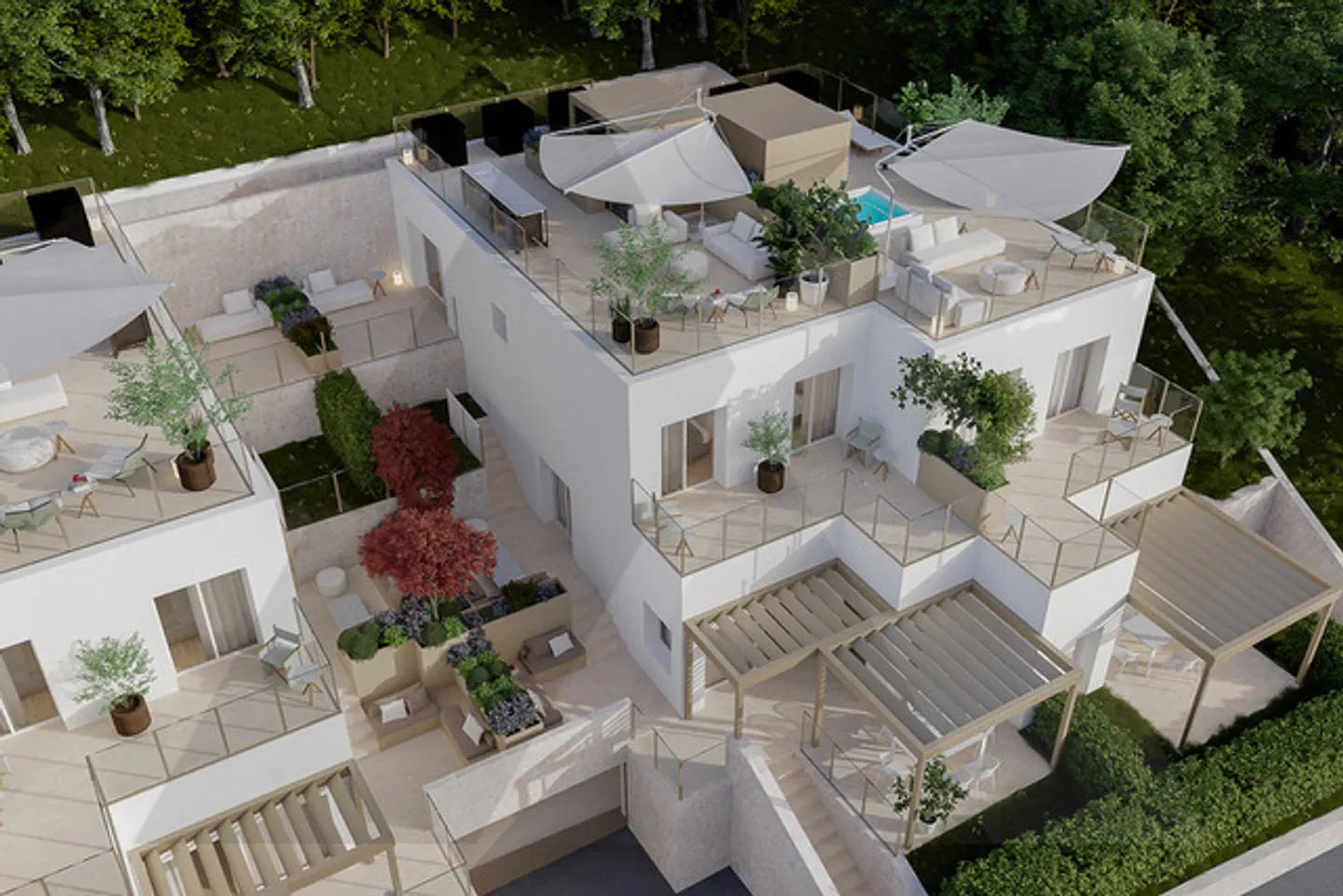 Moderne Villa mit Panoramablick - Foto 3 von 14