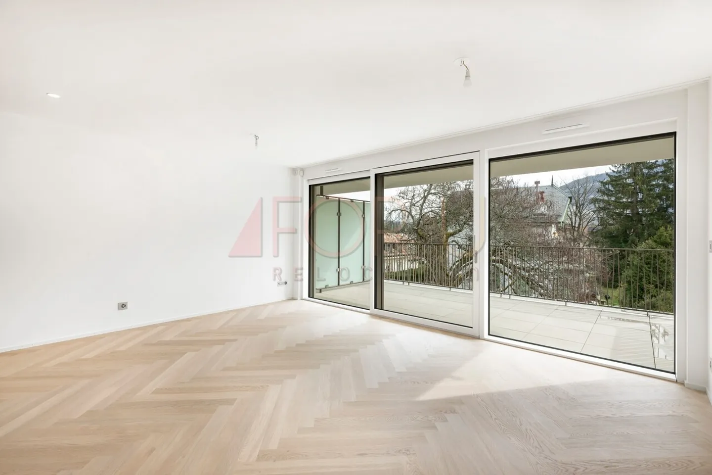 Wunderschöne moderne 3-Zimmer-Penthouse mit Terrasse in Vessy - Foto 4 von 12