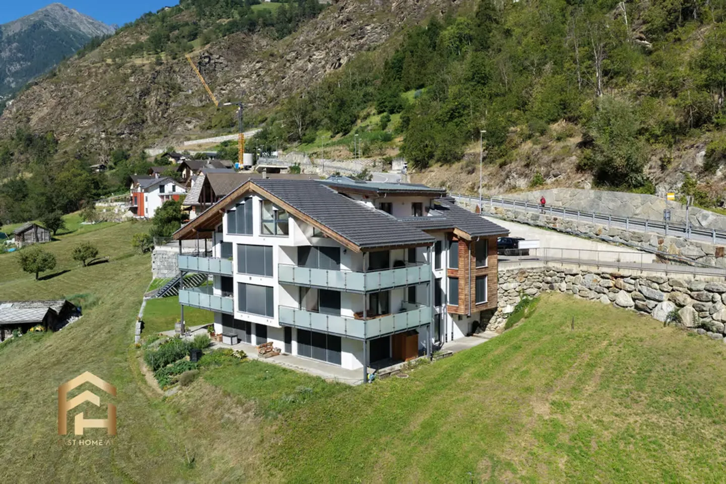 Appartement sous les combles de 2,5 pièces à Stalden avec ascenseur et vue panoramique - Photo 13 sur 13