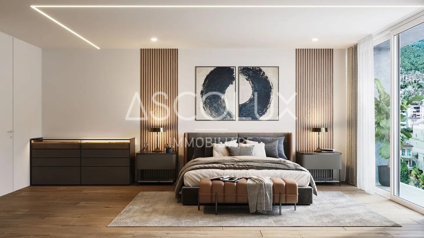 Neues exklusives Penthouse mit 5,5 Zimmern - Foto 9 von 13