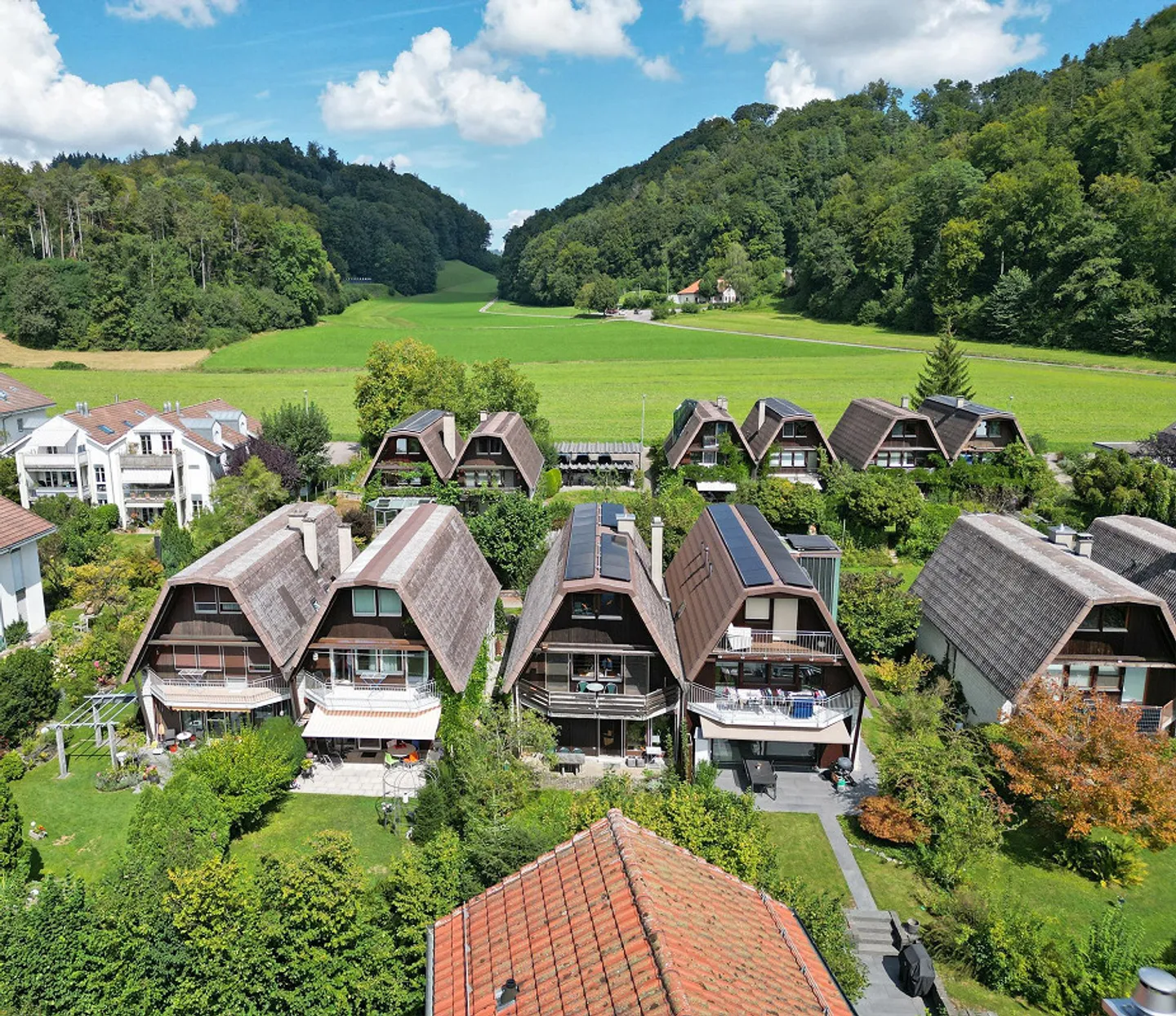 Grosses Doppeleinfamilienhaus in grüner Umgebung - Photo 2 of 18