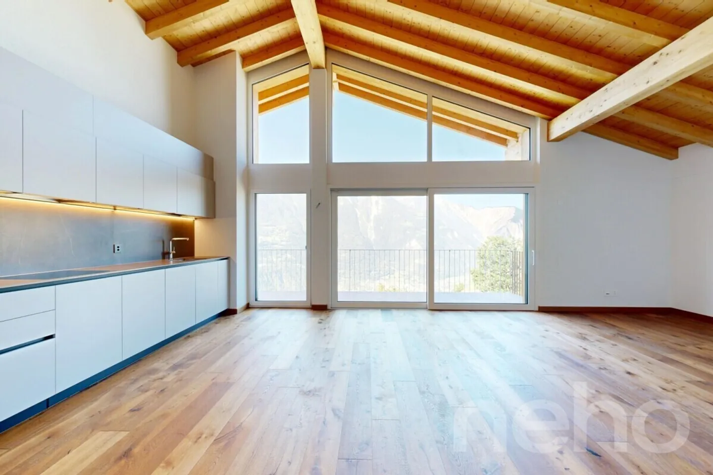 New Apartment with Panoramic View, 5 Minutes from Leuk - Photo 4 of 13