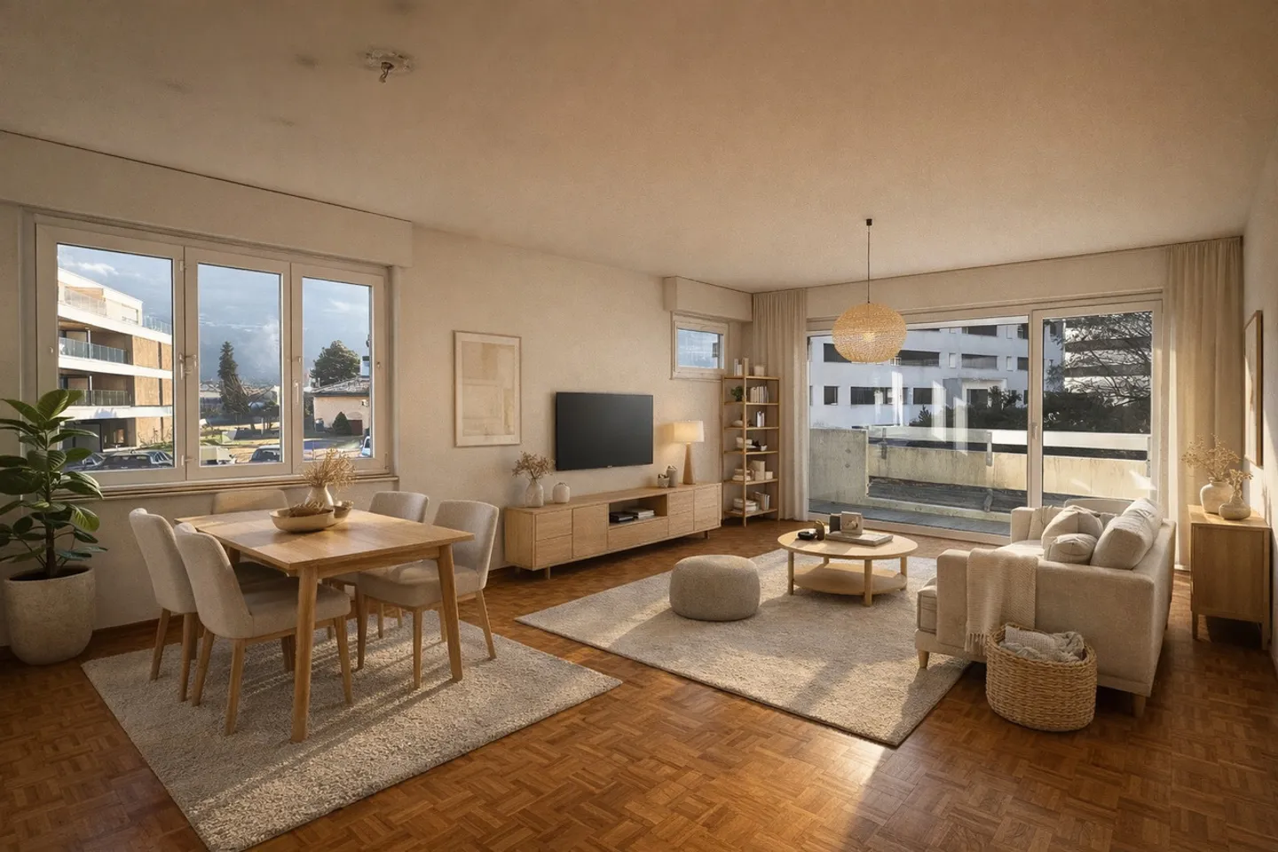 Superb 3.5 rooms with balcony - Photo 1 of 8