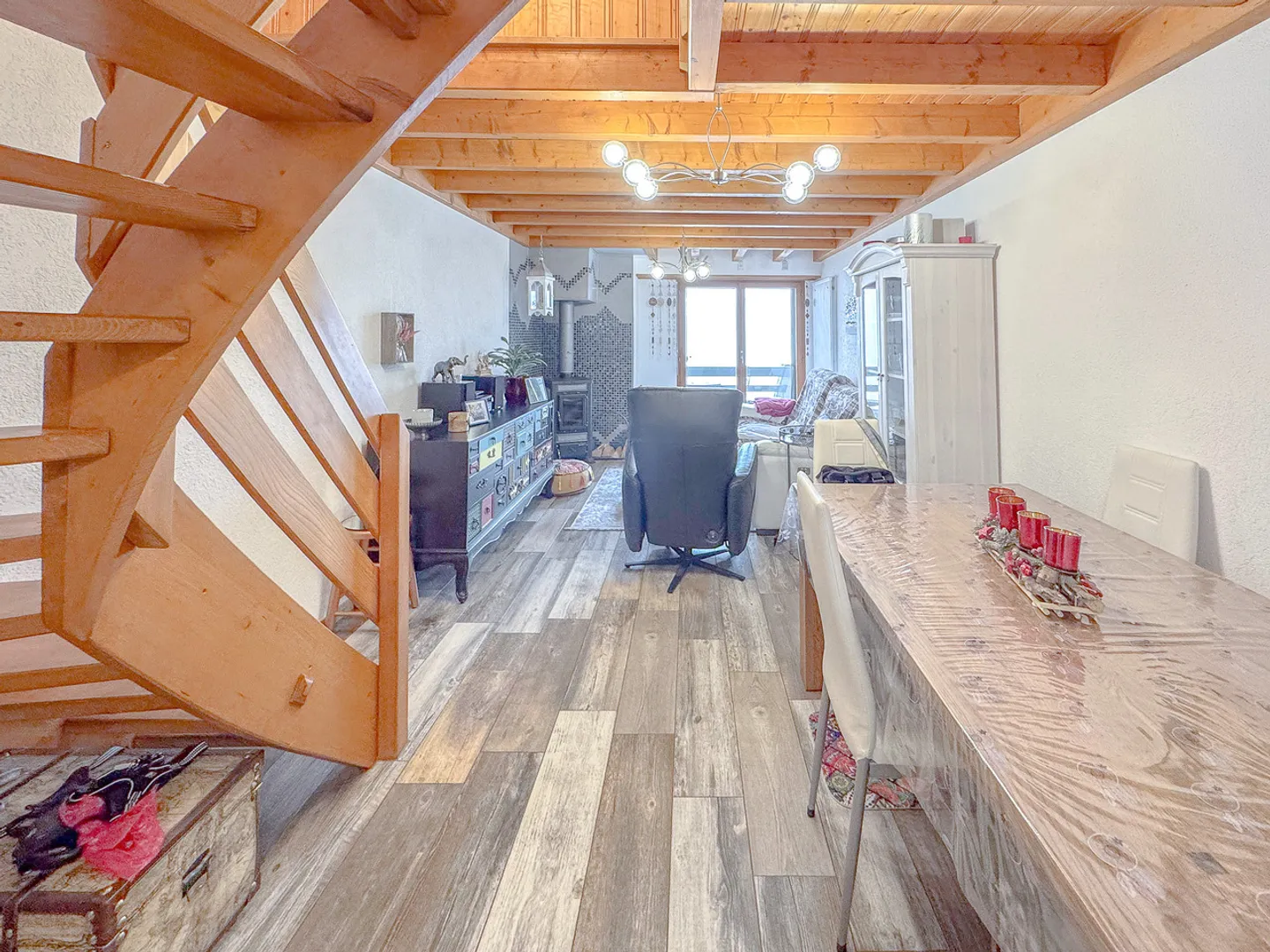 Renovierte 3-Zimmer-Duplexwohnung mit 2 Balkonen - Wunderschöner Ausblick - Foto 9 von 21