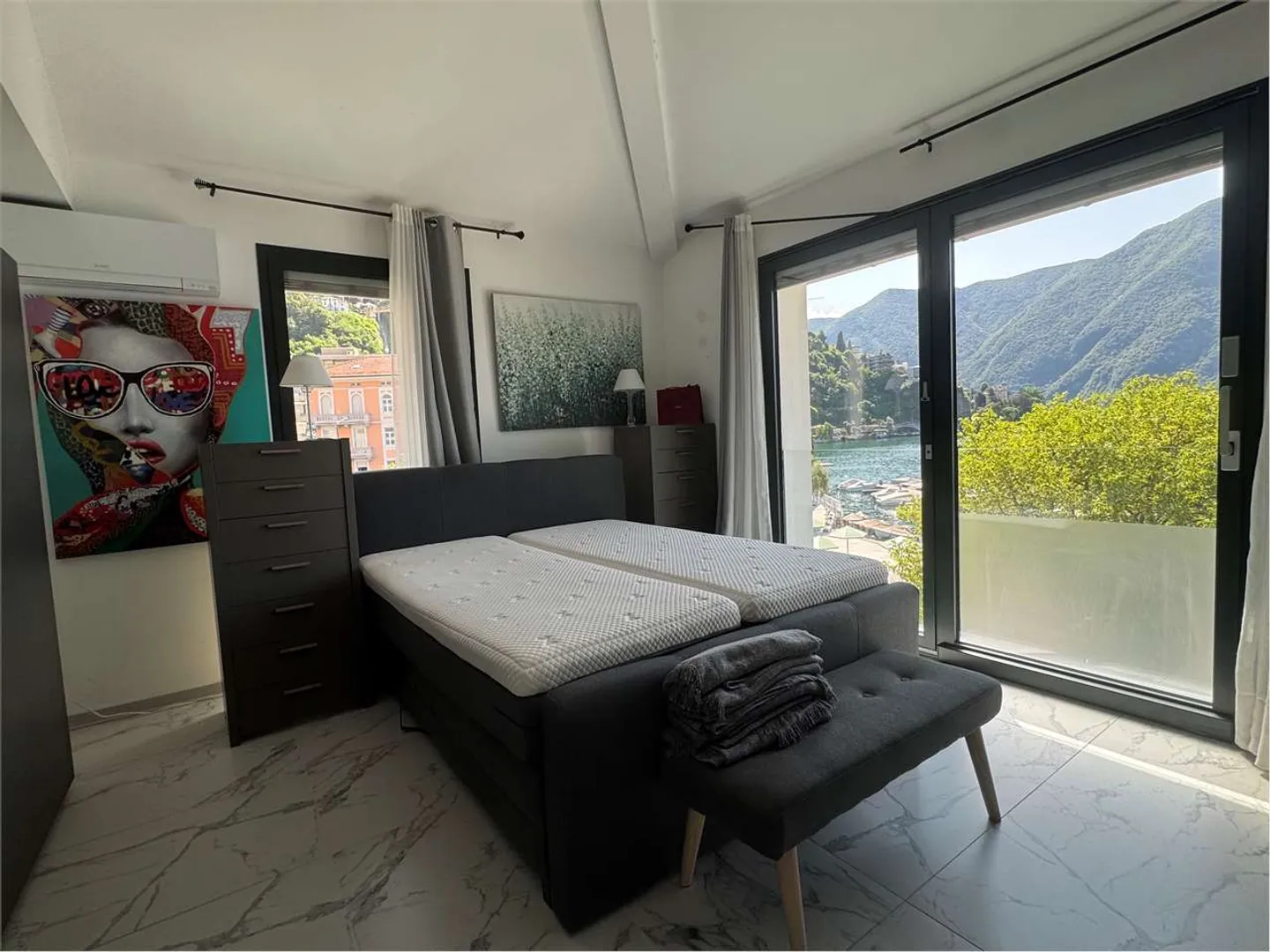 Penthouse de luxe exclusif au bord du lac de Lugano - Photo 5 sur 11