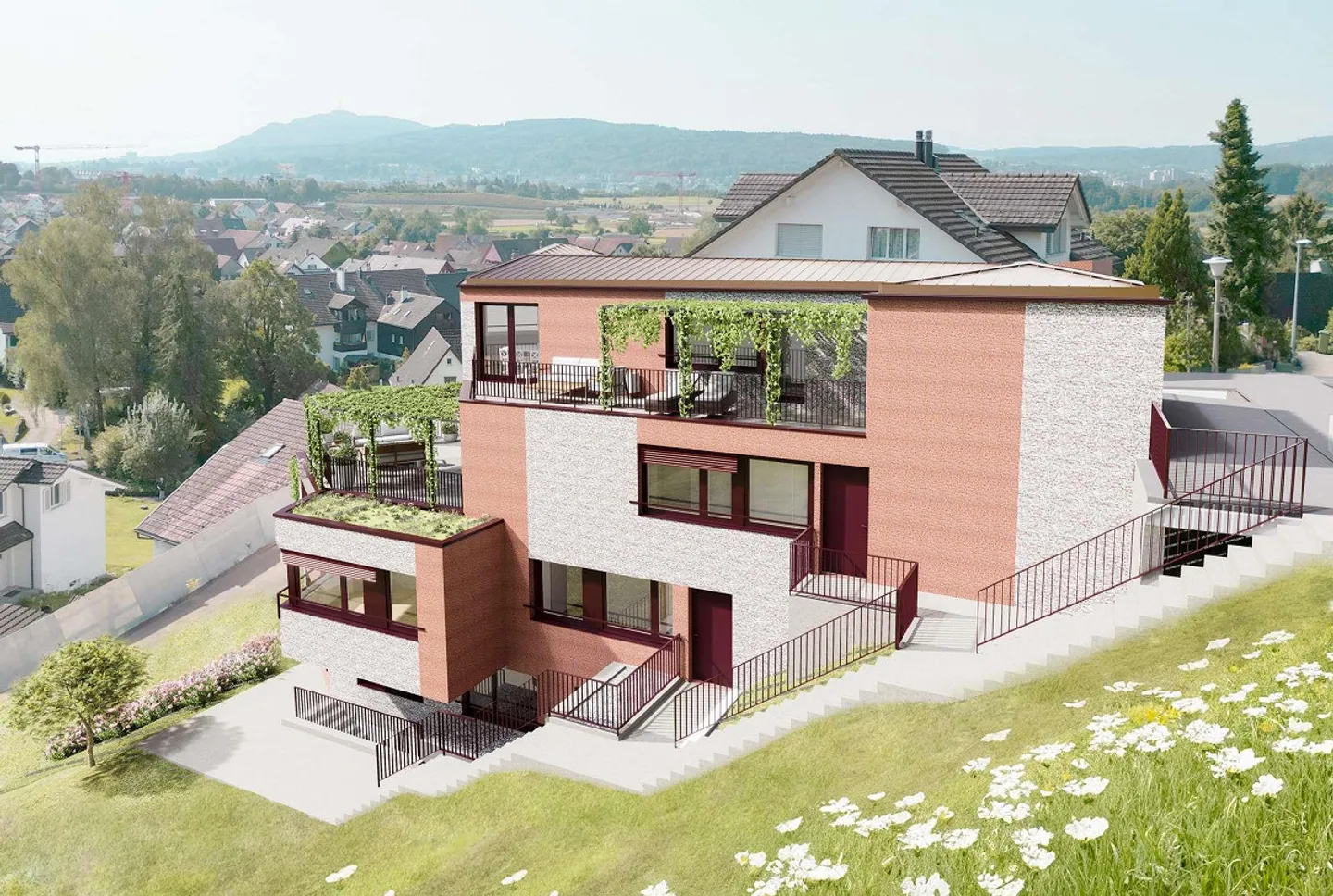 New apartment in Weiningen | To the vines - Photo 4 of 7