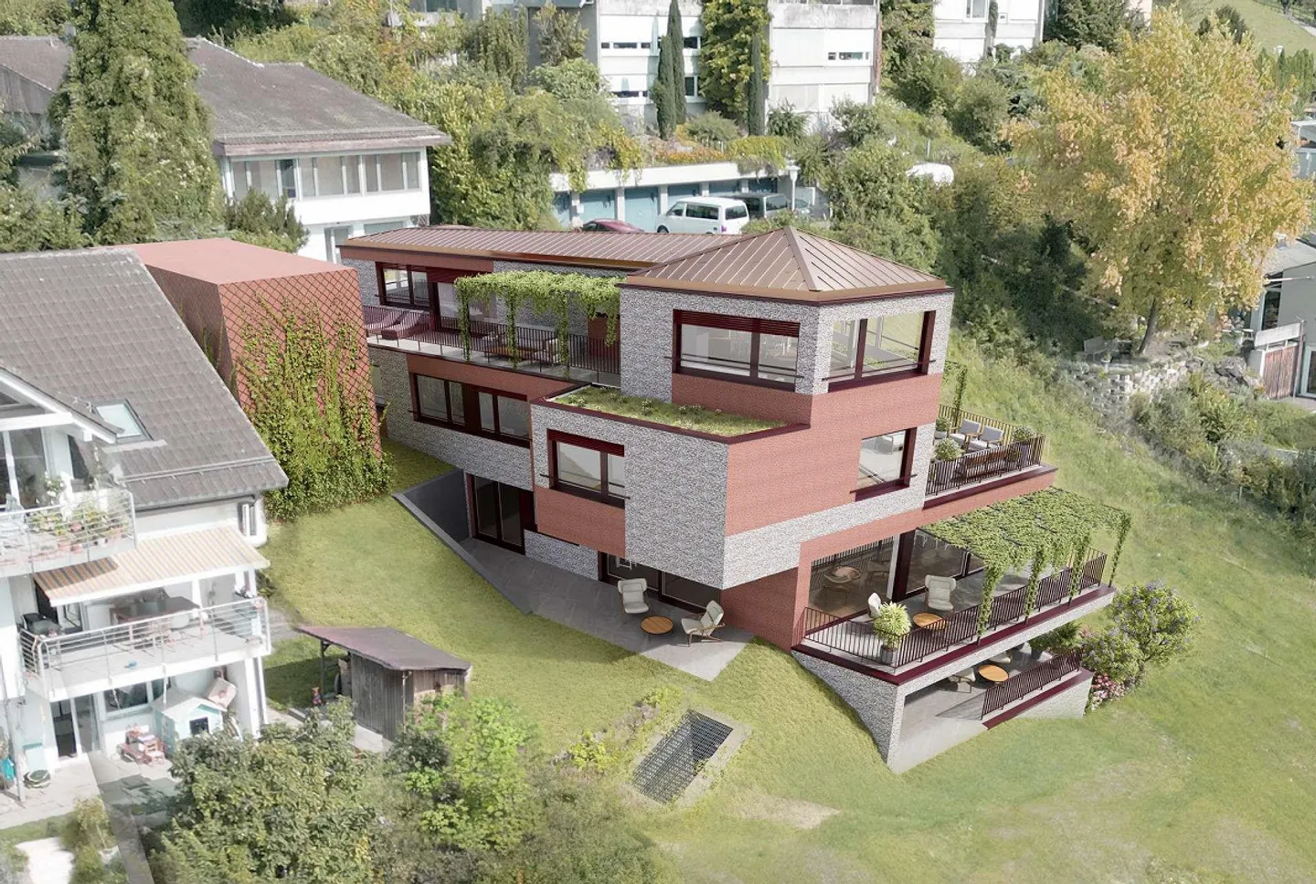 New apartment in Weiningen | To the vines - Photo 5 of 7