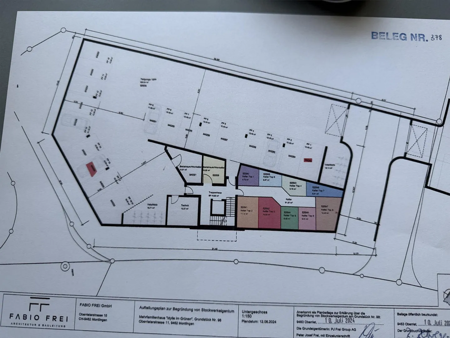 Tiefgaragen-Parkplatz - Foto 2 von 2