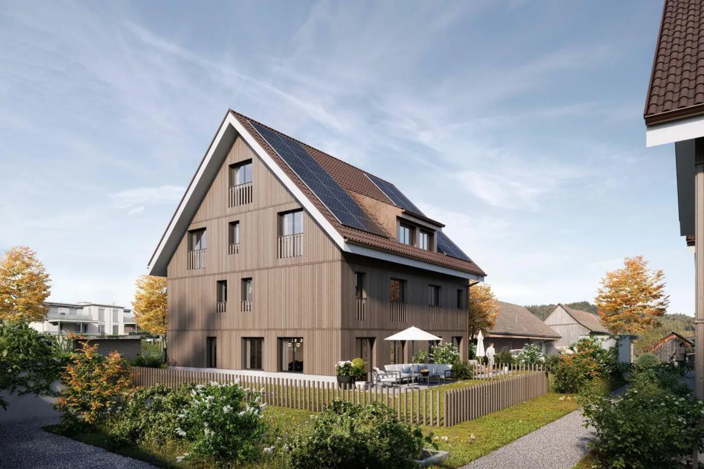 La tua casa familiare con un grande giardino nel progetto "Frieden Lindau" - Foto 5 di 6