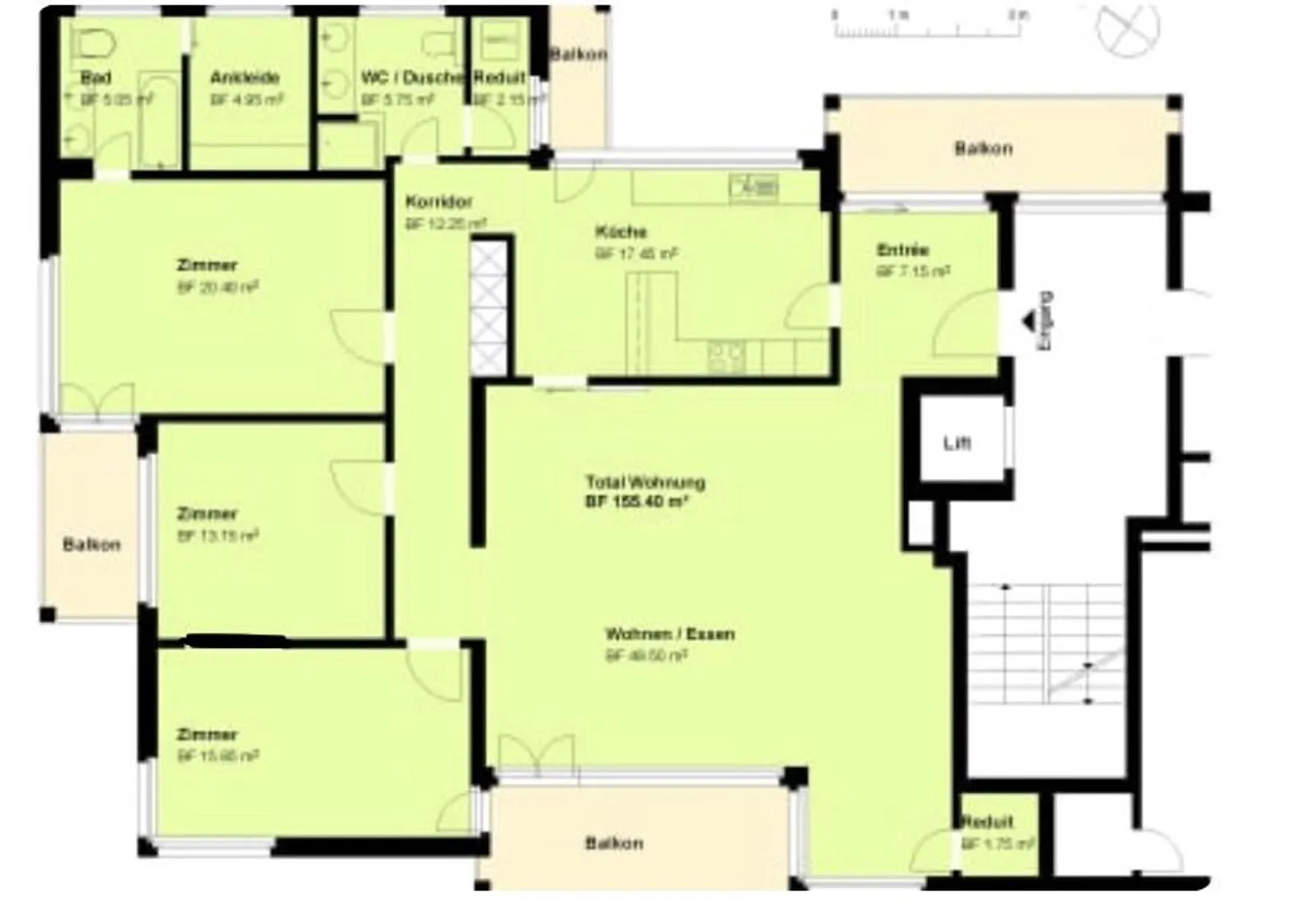 «4.5 Zimmer Wohnung» - Foto 5 von 5