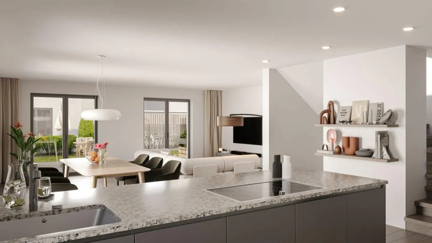 La tua casa familiare con un grande giardino nel progetto "Frieden Lindau" - Foto 1 di 6