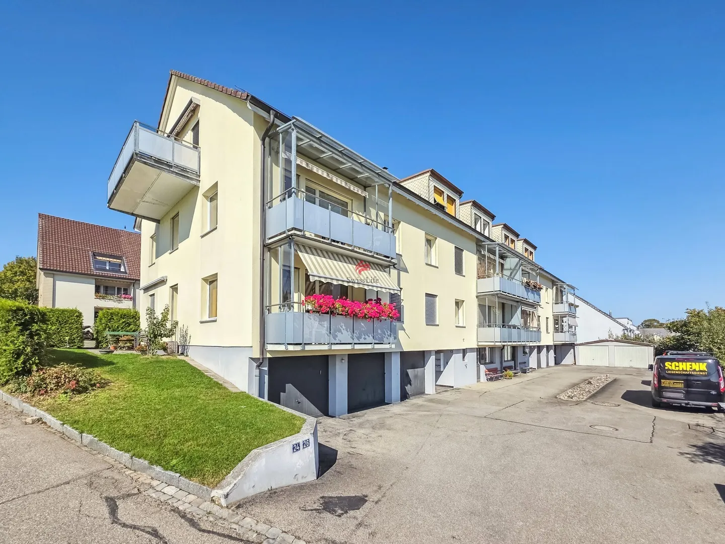 Opportunity above the rooftops of Niederwangen - Photo 4 of 15
