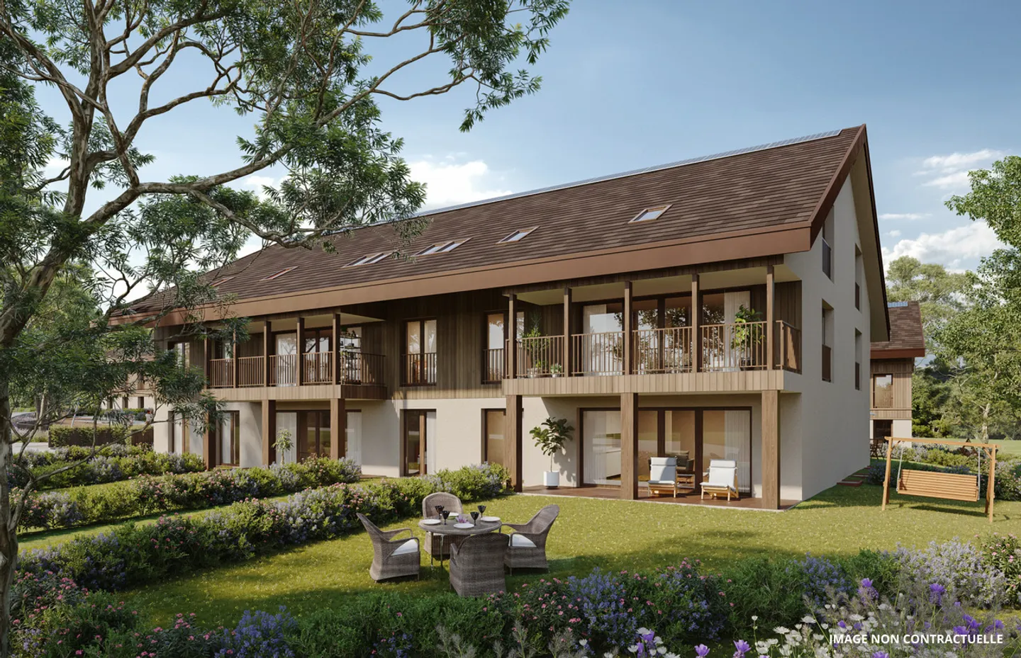 Superbe Appartement en Attique à Chavannes - Photo 1 sur 5