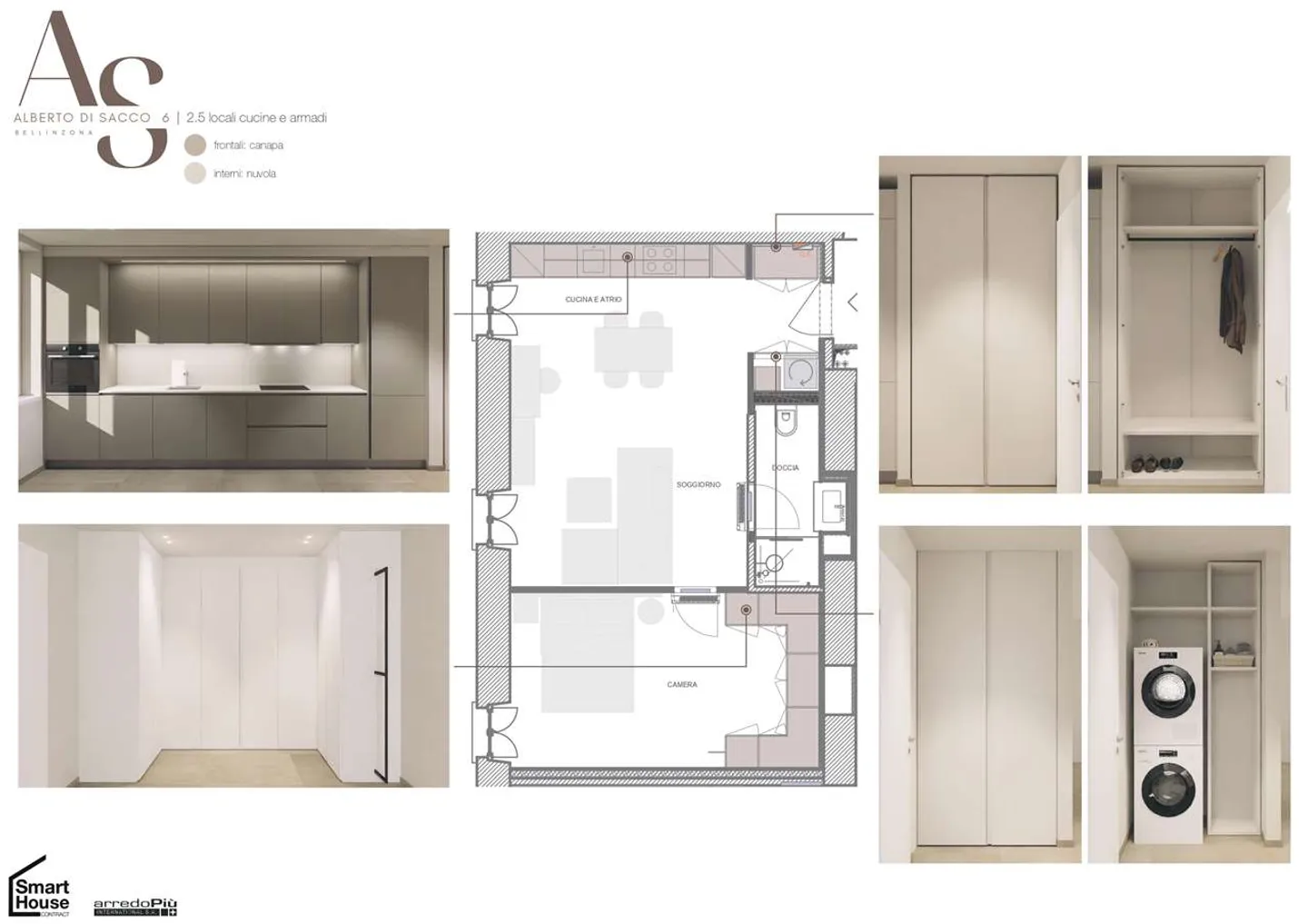 2.5 completely renovated in Bellinzona - Photo 6 of 9