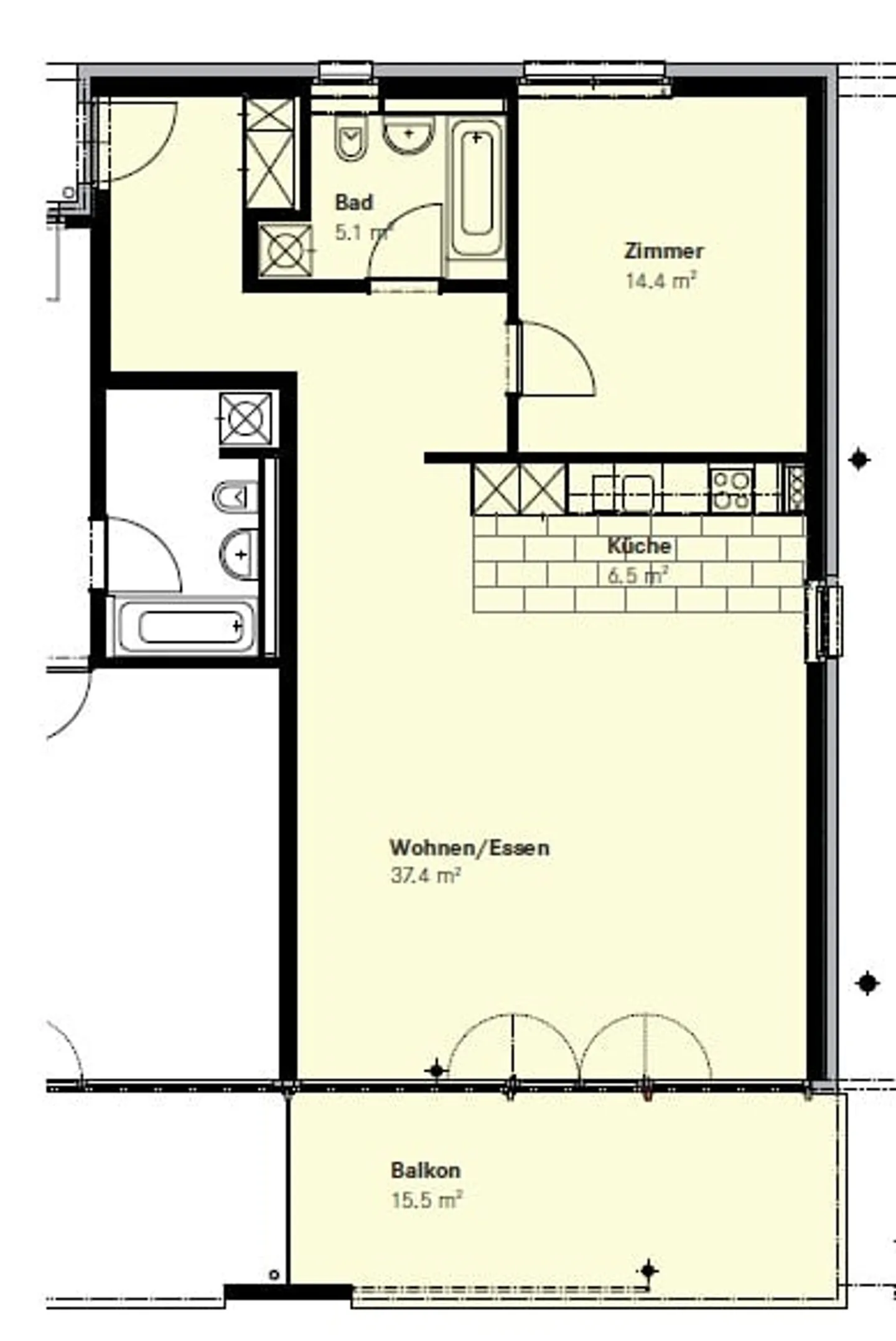 Appartement ensoleillé avec coin salon recherché ? - Louer sans dépôt - Photo 8 sur 8