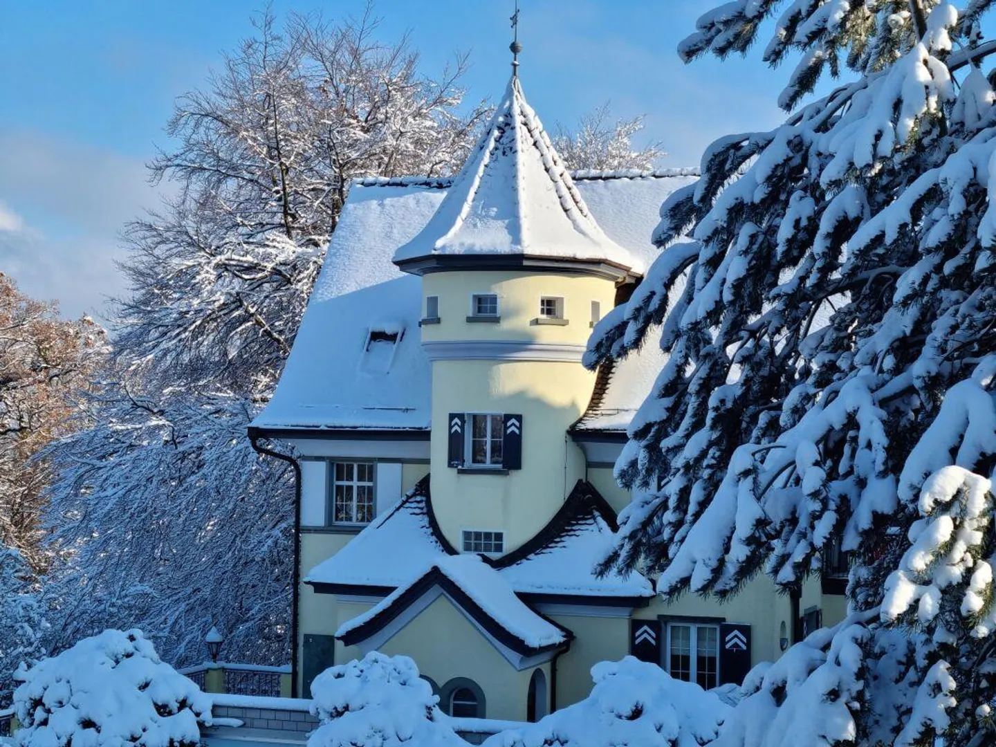 Villa de maître avec un terrain de 2 008 m2 semblable à un parc - Photo 2 sur 13