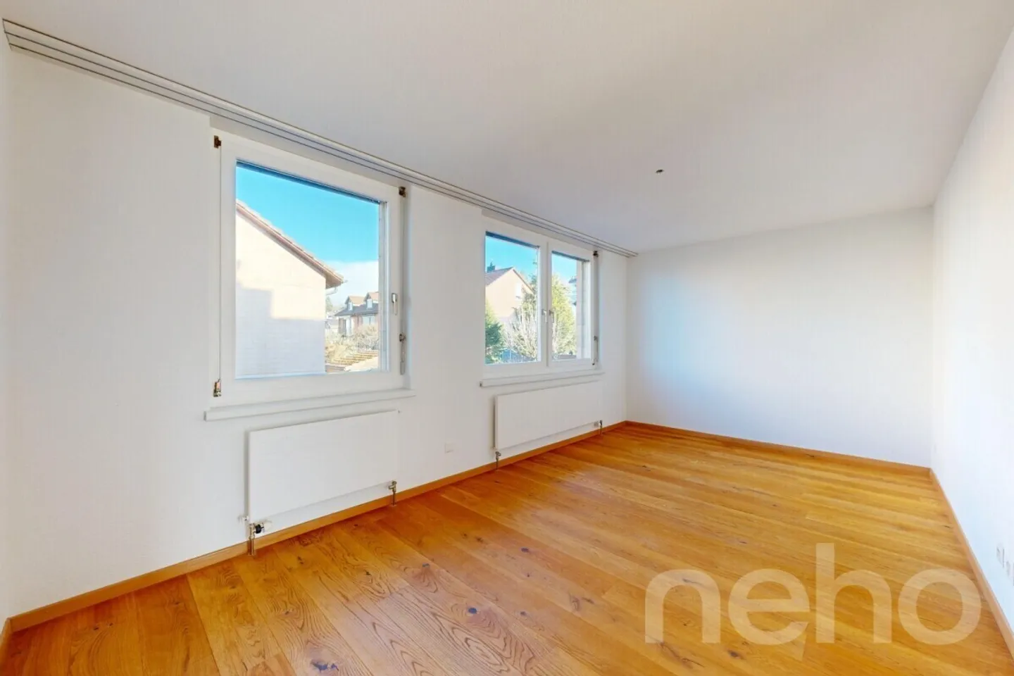 Maison mitoyenne attrayante de 5,5 pièces avec vue sur la verdure - Photo 5 sur 11