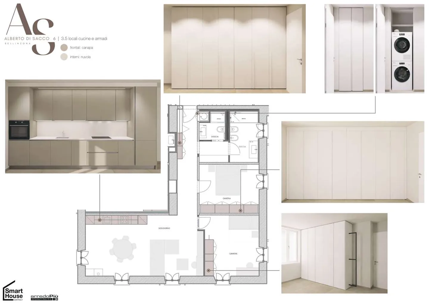 3.5 completely renovated in Bellinzona - Photo 6 of 9
