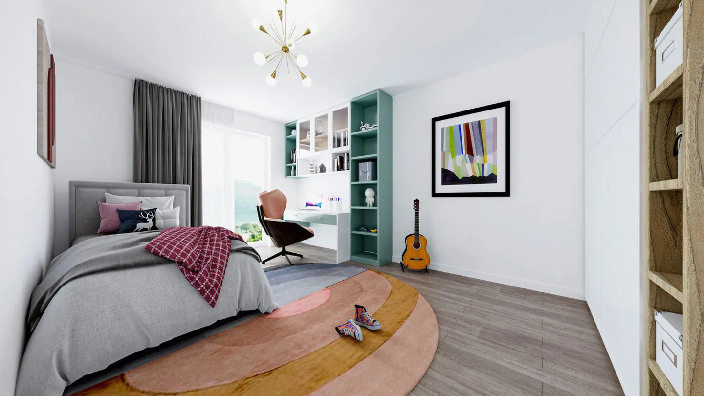 Verchières 13 - Neubau von 4 Villen mit 5,5 Zimmern - Foto 4 von 11
