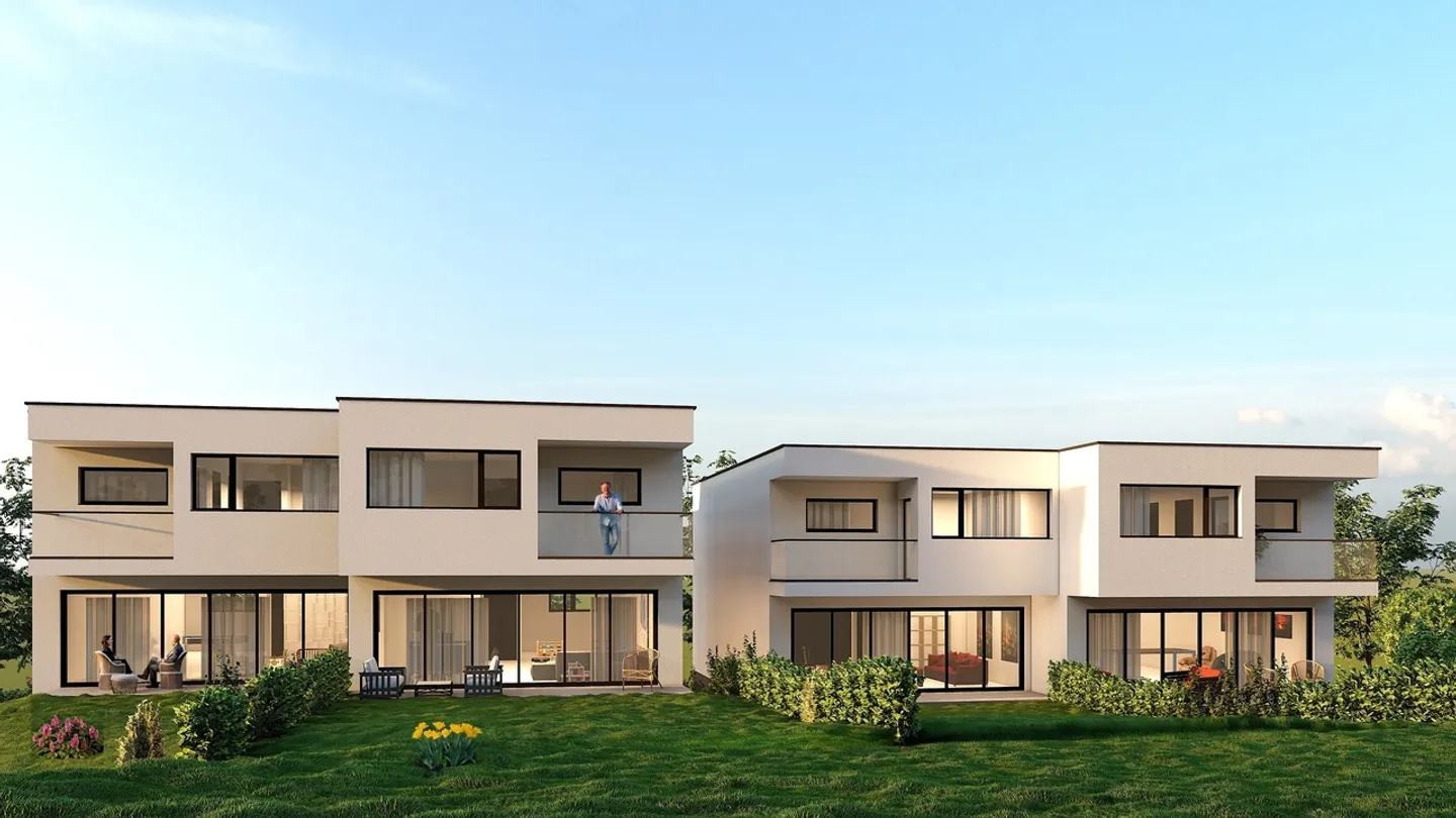 Verchières 13 - Neubau von 4 Villen mit 5,5 Zimmern - Foto 6 von 11