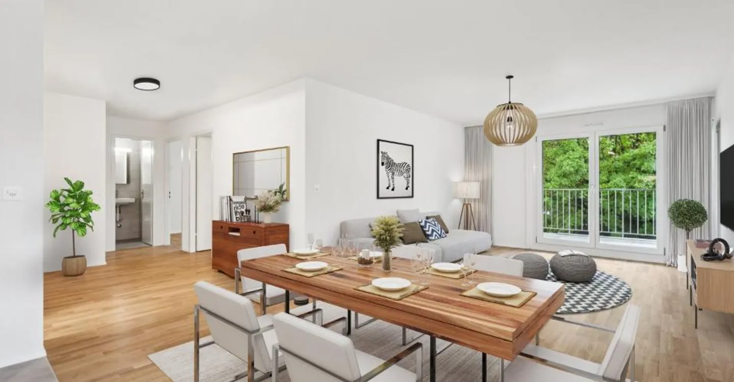 Appartamento di 3.5 locali completamente ristrutturato in zona tranquilla - Foto 1 di 4