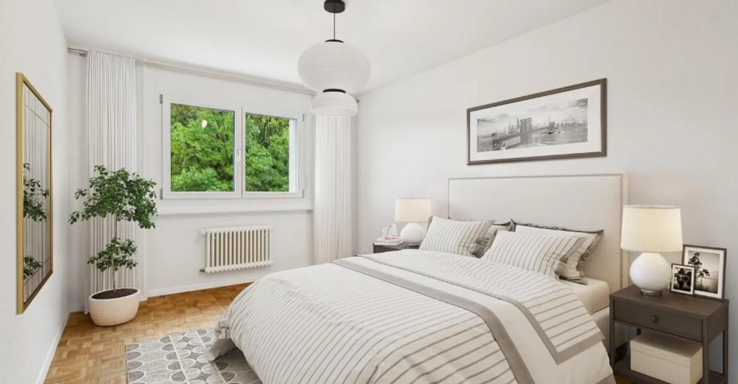 Appartamento di 3.5 locali completamente ristrutturato in zona tranquilla - Foto 3 di 4